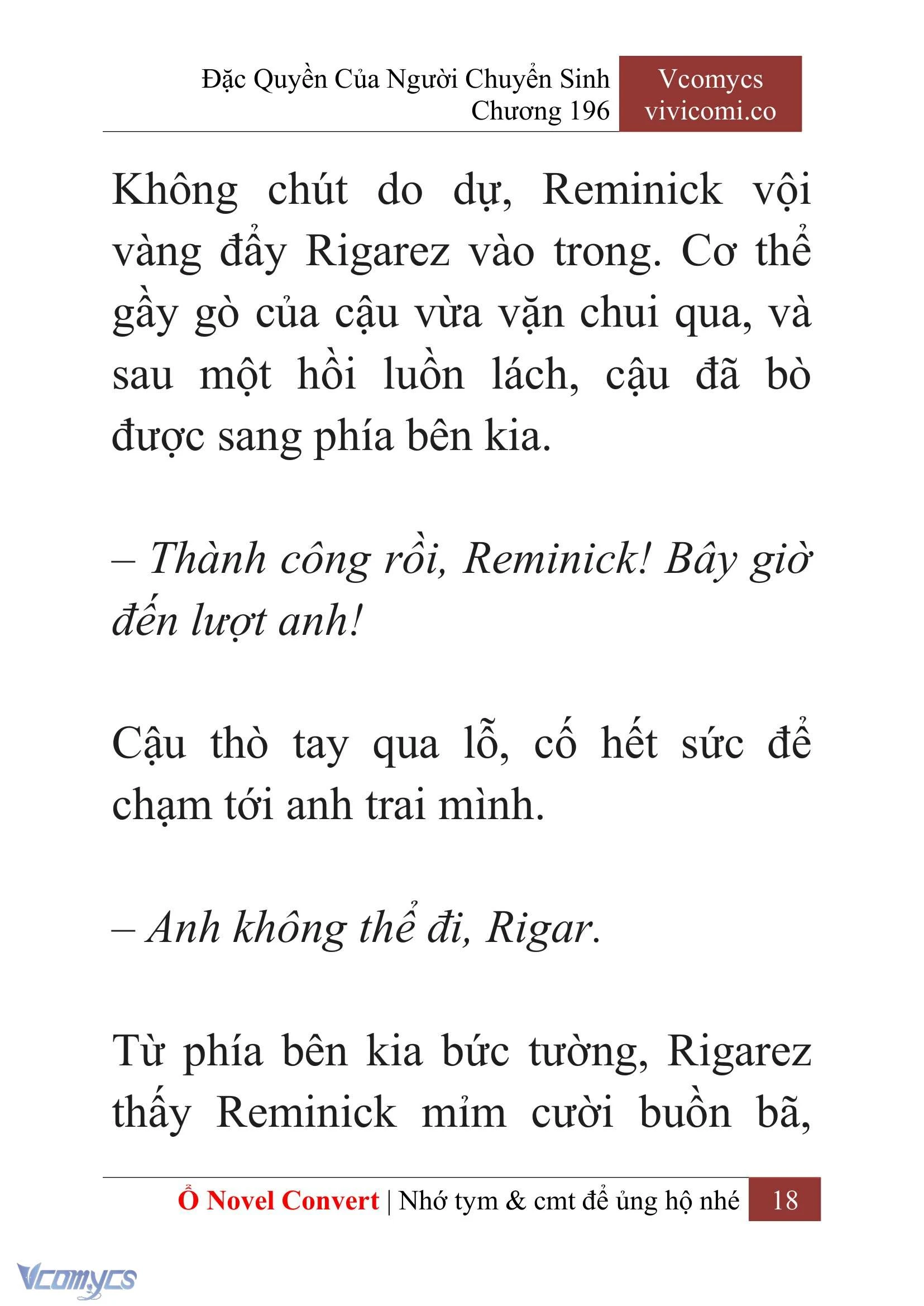 [Novel] Đặc Quyền Của Người Chuyển Sinh Chapter  196 - 21