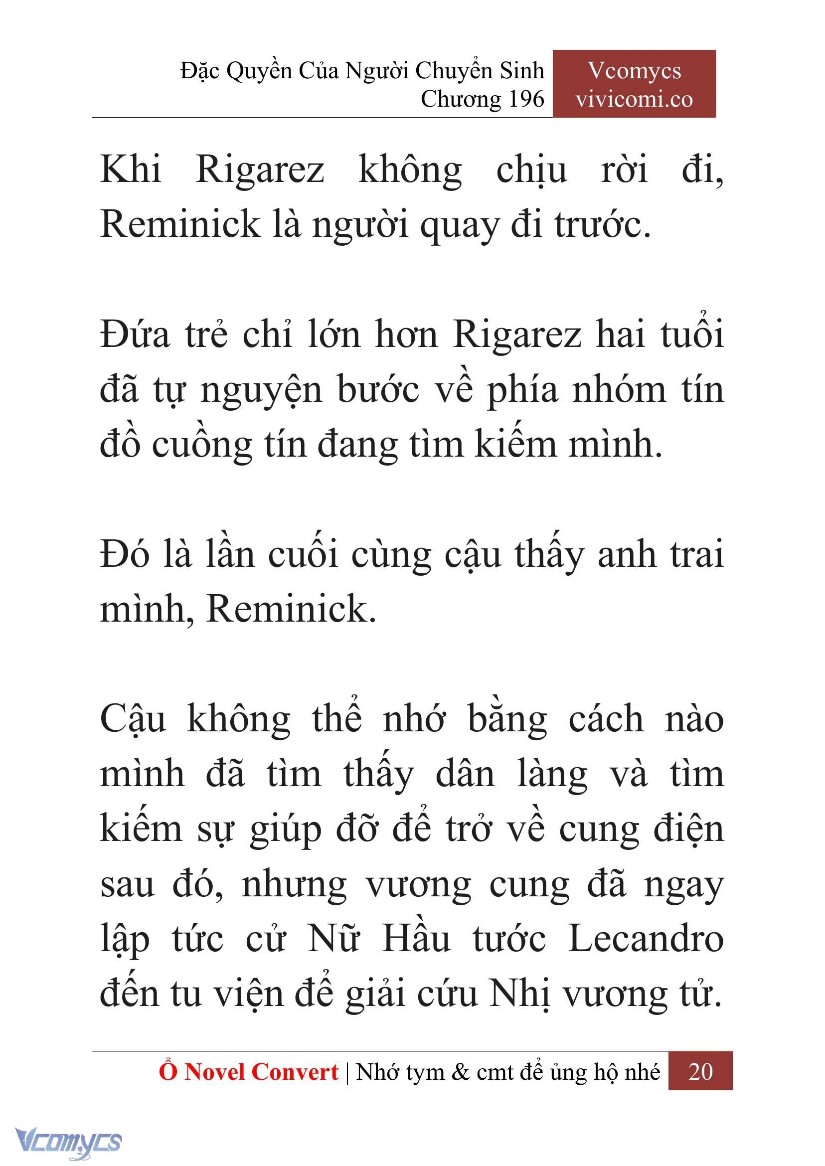 [Novel] Đặc Quyền Của Người Chuyển Sinh Chapter  196 - 23