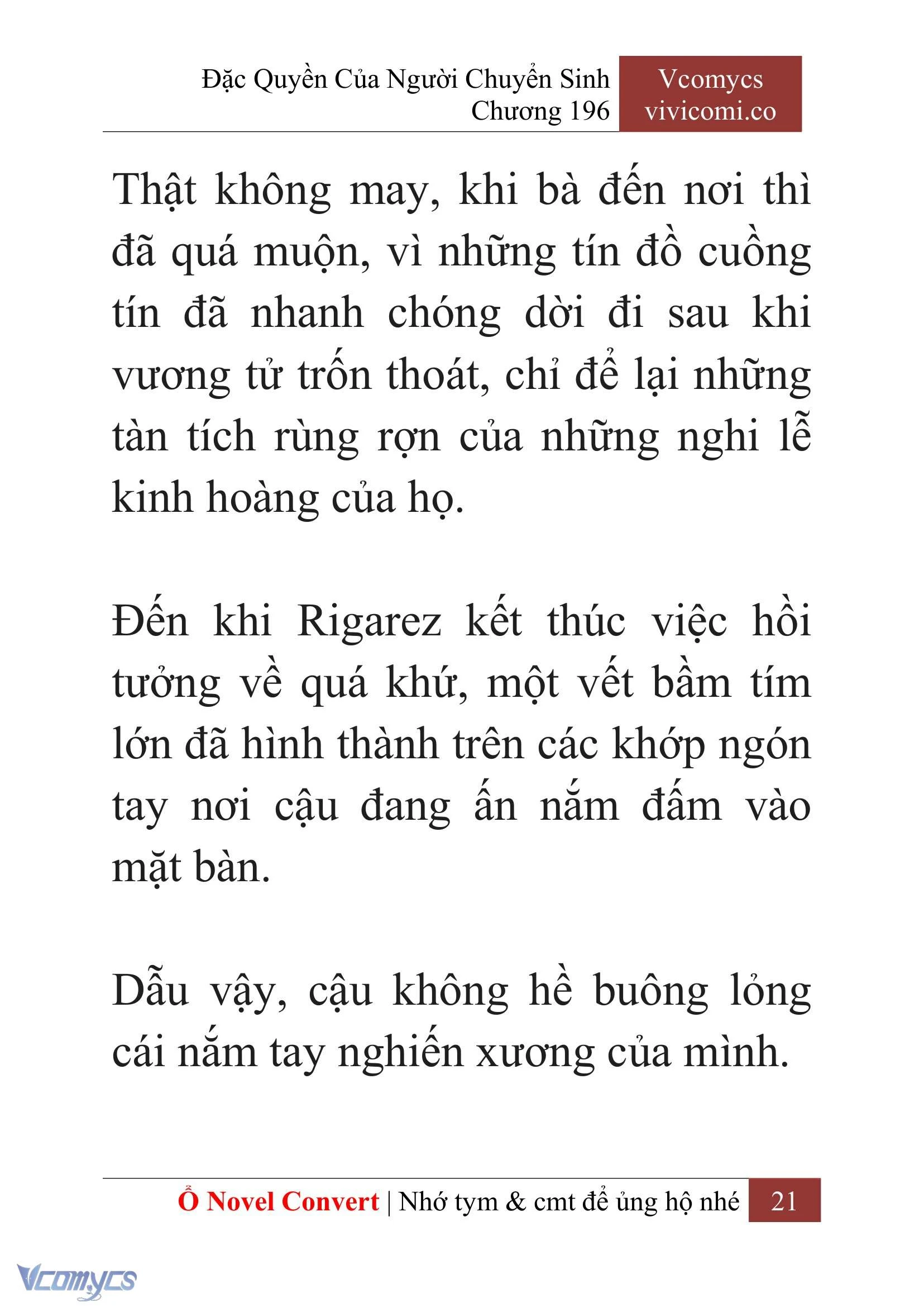 [Novel] Đặc Quyền Của Người Chuyển Sinh Chapter  196 - 24