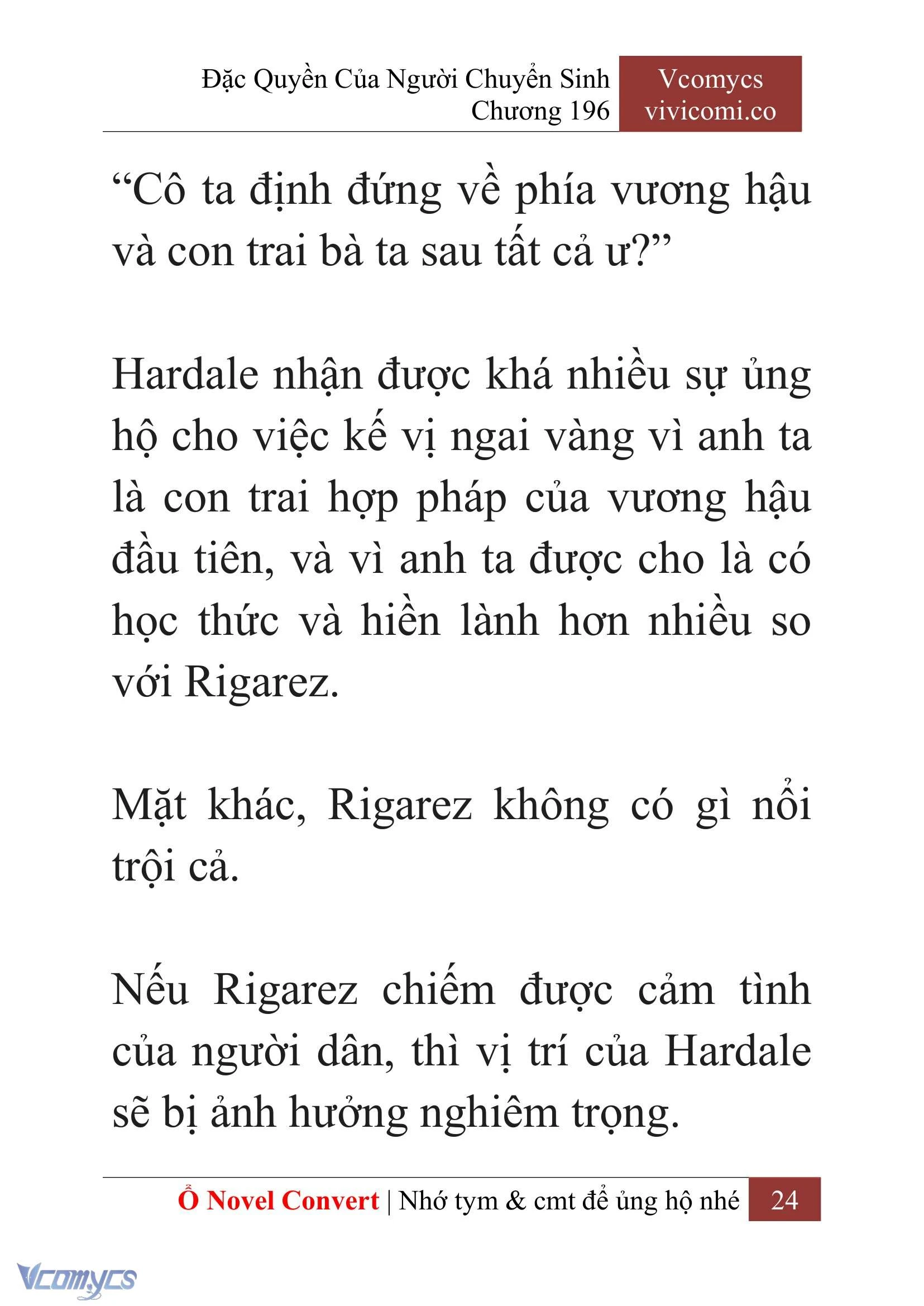 [Novel] Đặc Quyền Của Người Chuyển Sinh Chapter  196 - 27