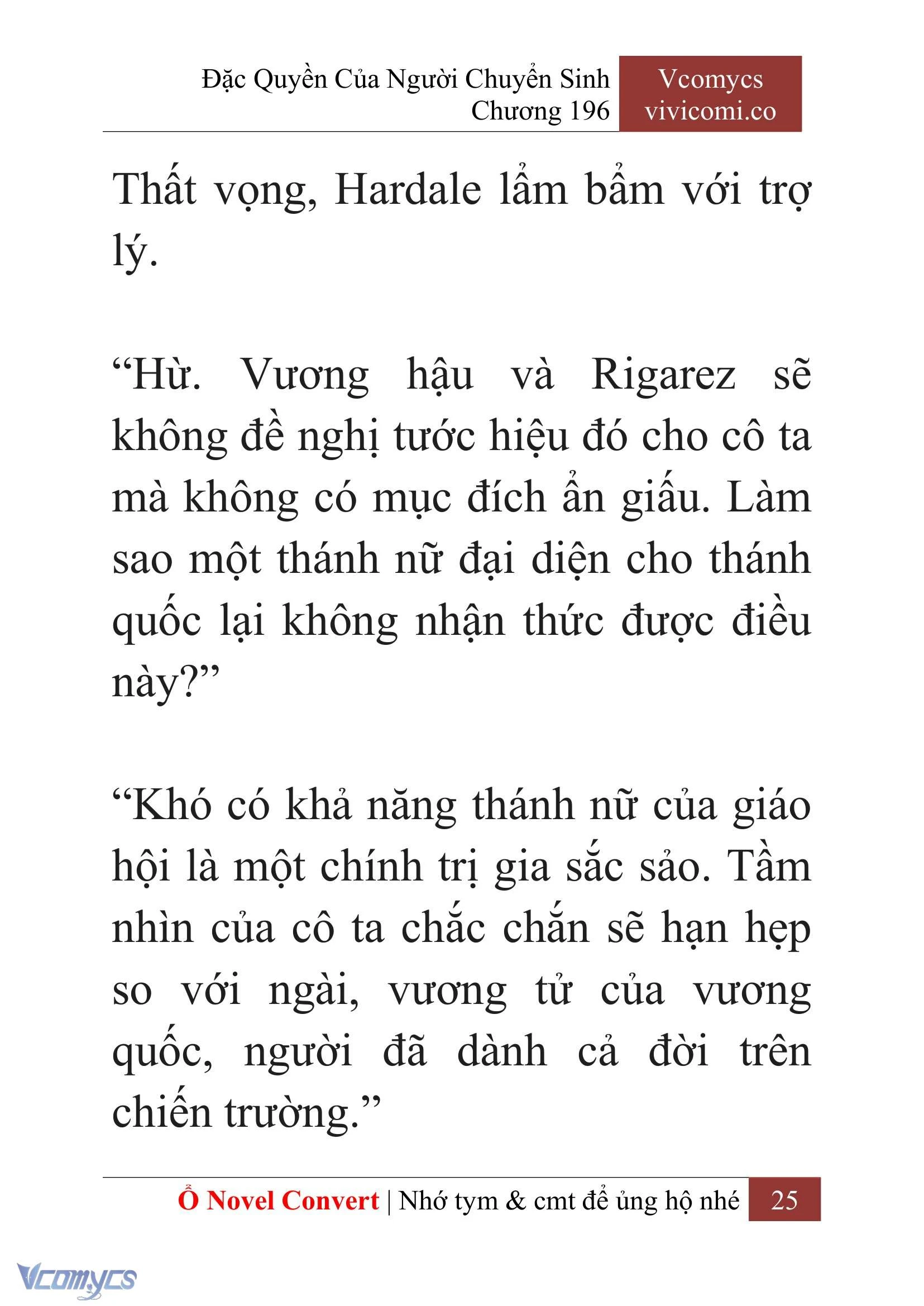 [Novel] Đặc Quyền Của Người Chuyển Sinh Chapter  196 - 28