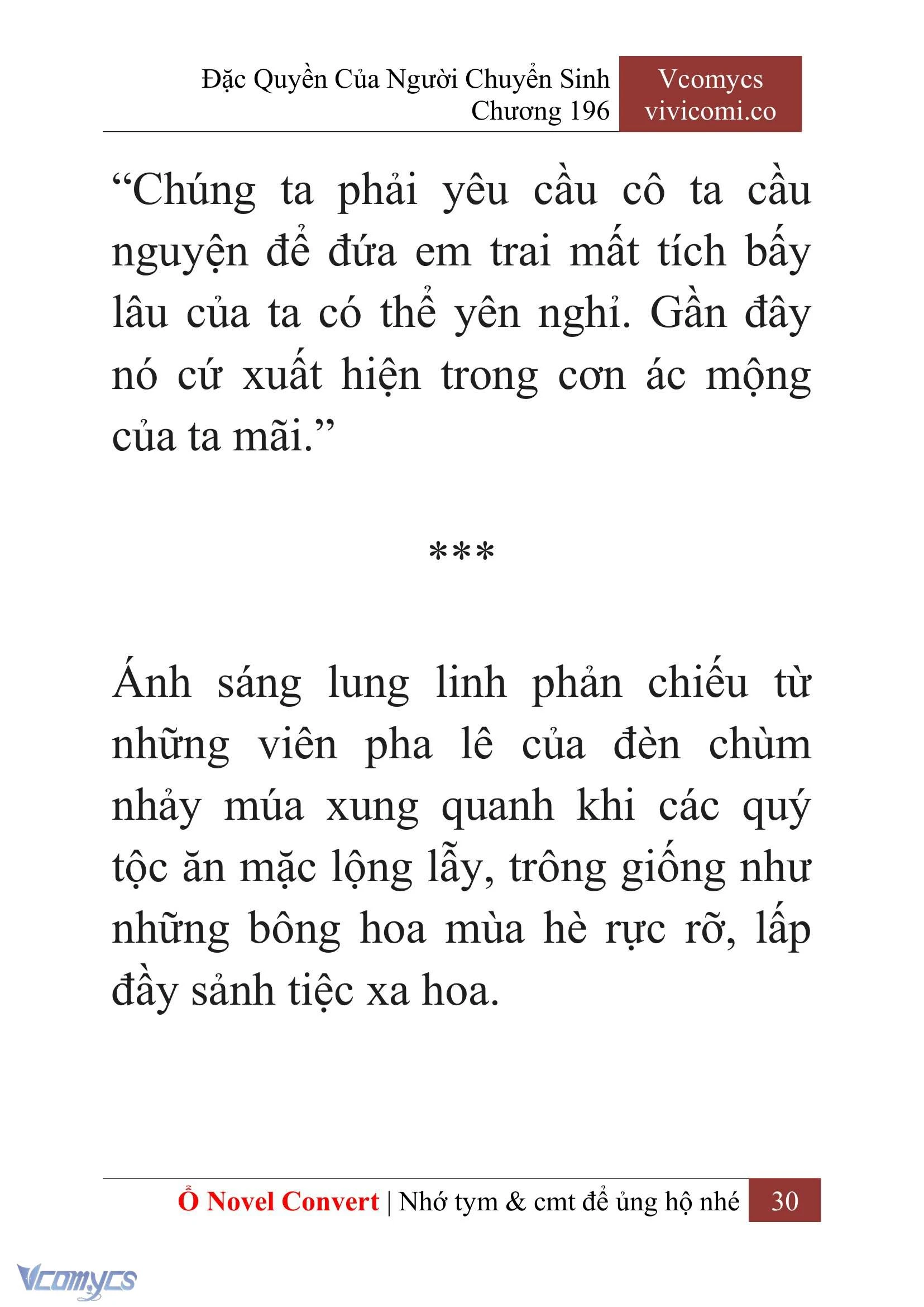 [Novel] Đặc Quyền Của Người Chuyển Sinh Chapter  196 - 33