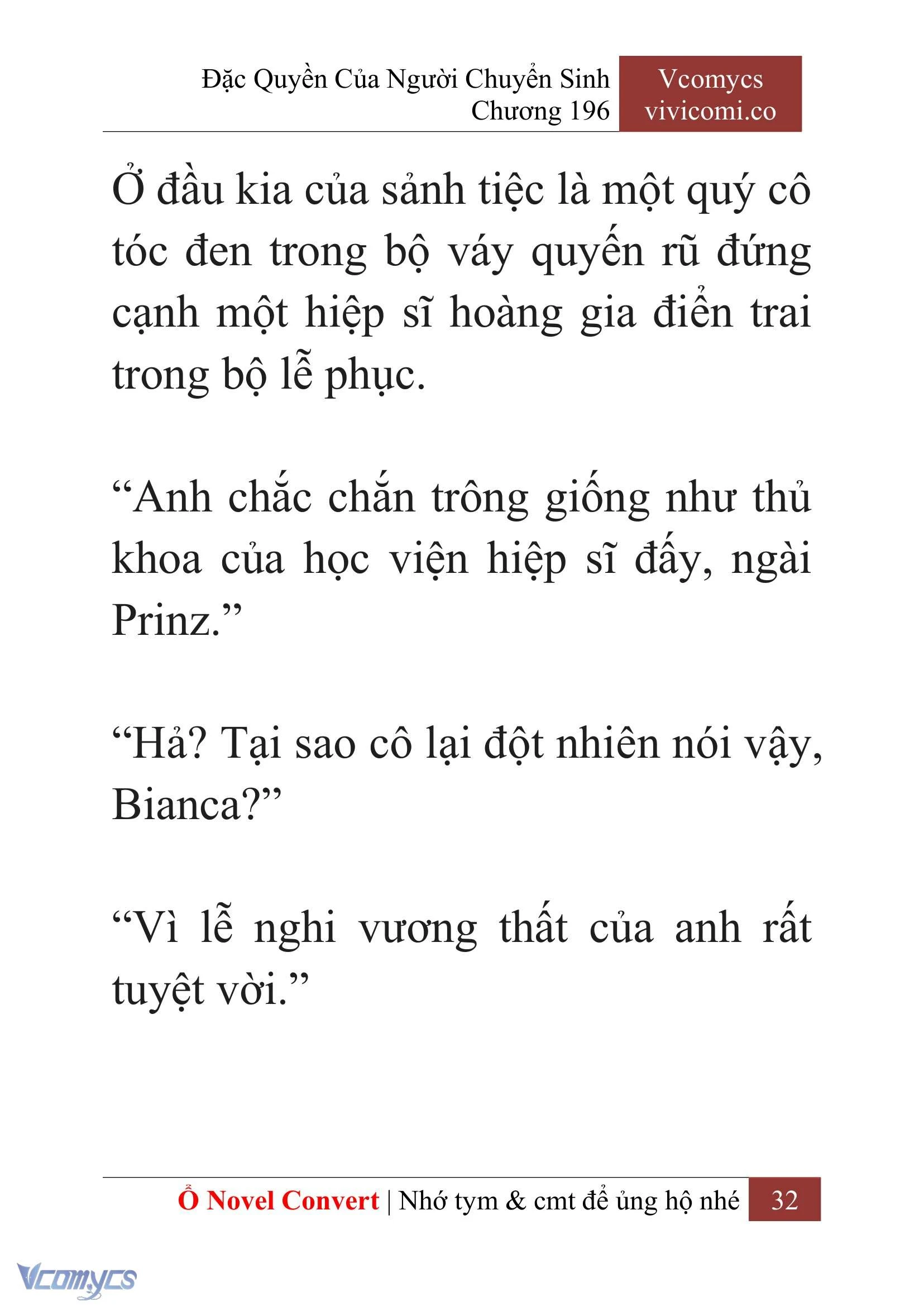 [Novel] Đặc Quyền Của Người Chuyển Sinh Chapter  196 - 35