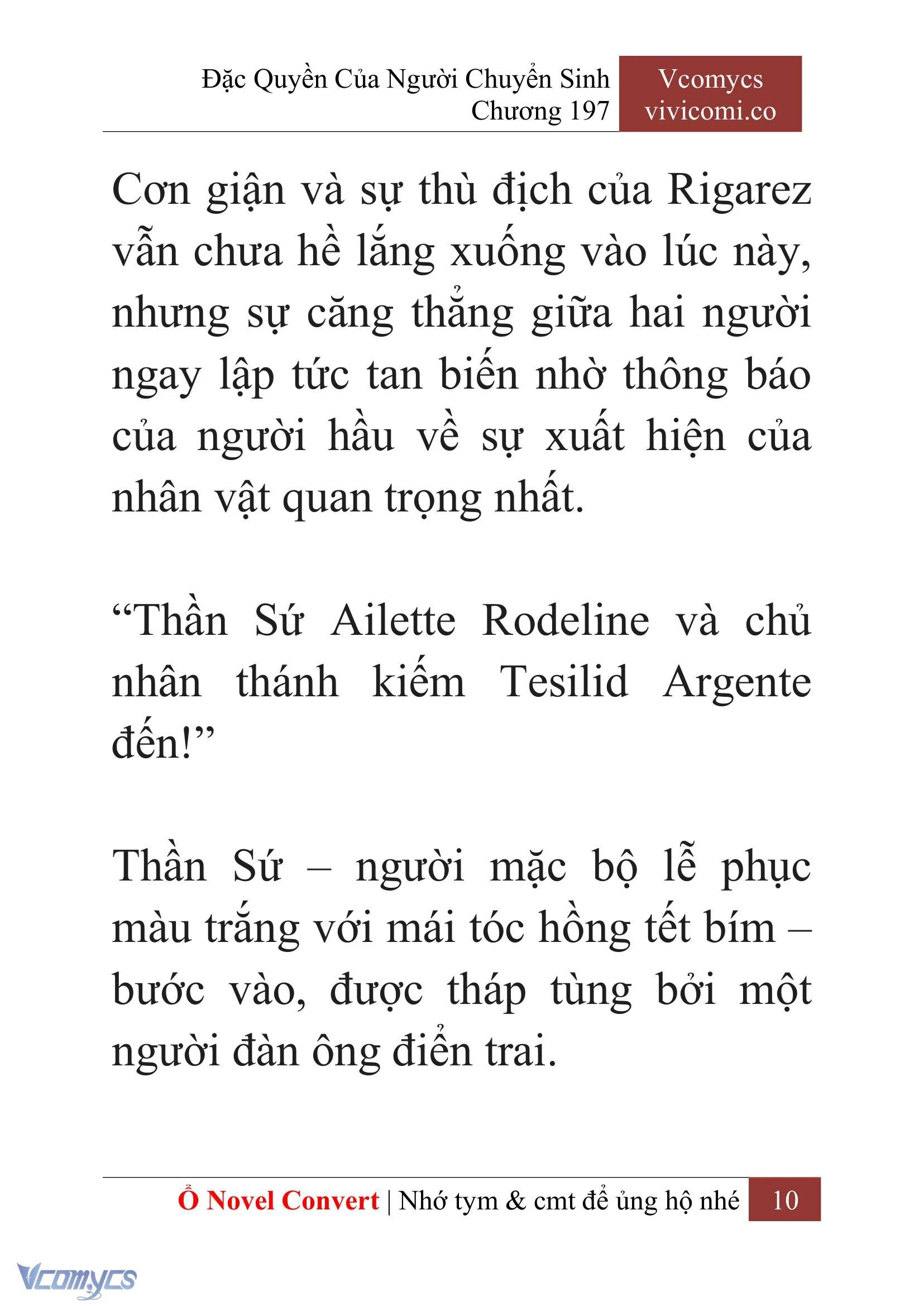 [Novel] Đặc Quyền Của Người Chuyển Sinh Chapter  197 - 13