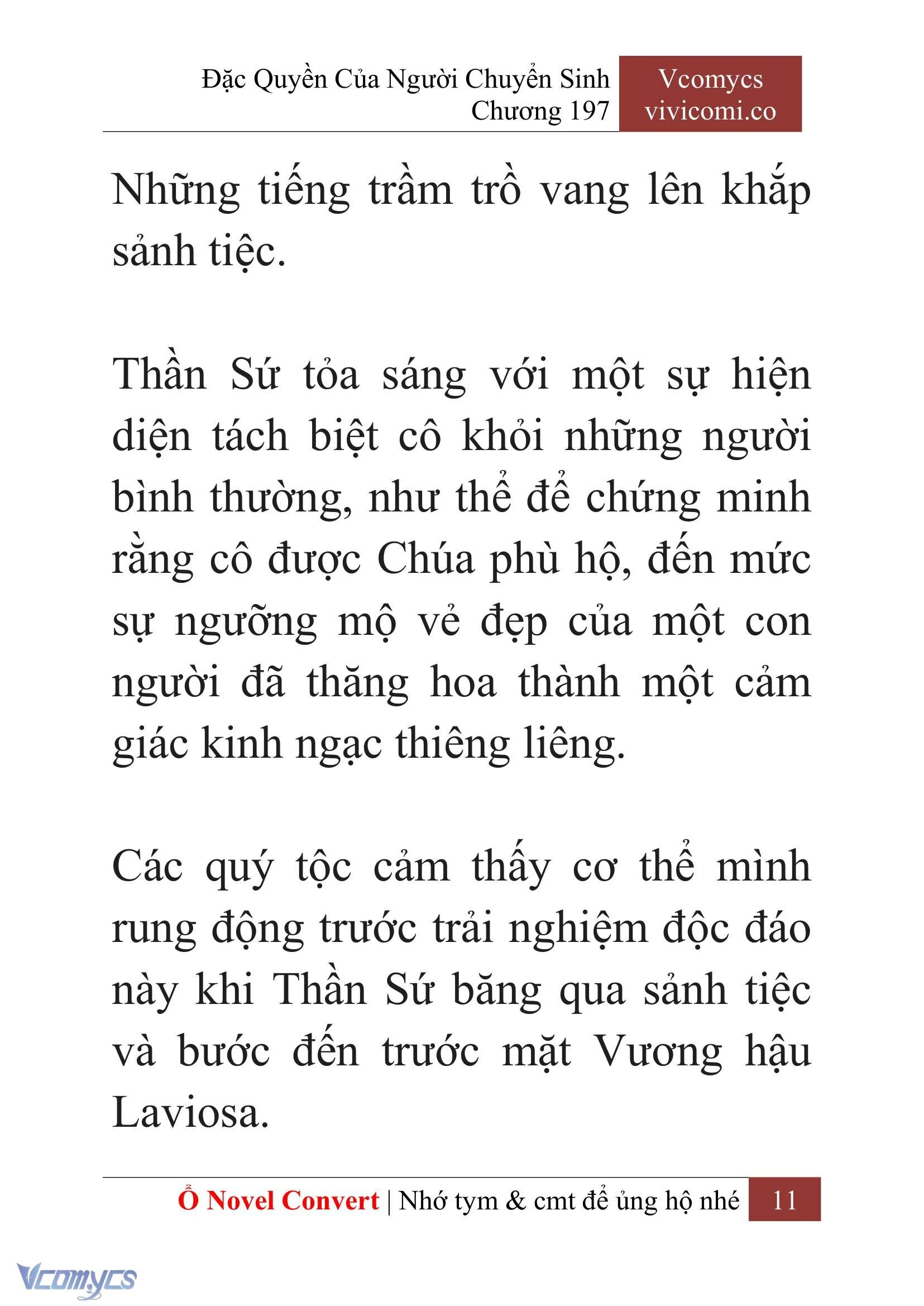 [Novel] Đặc Quyền Của Người Chuyển Sinh Chapter  197 - 14