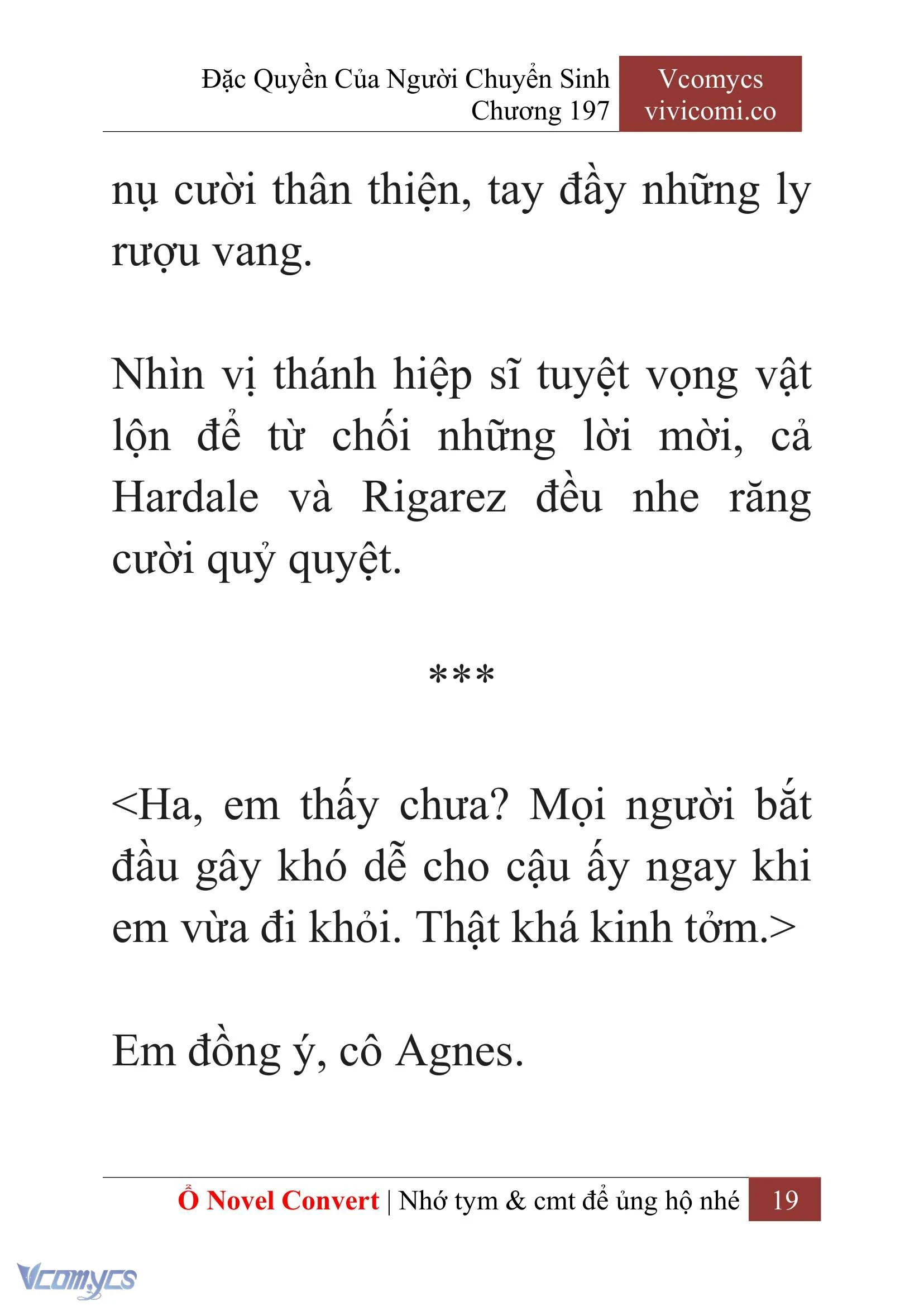 [Novel] Đặc Quyền Của Người Chuyển Sinh Chapter  197 - 22