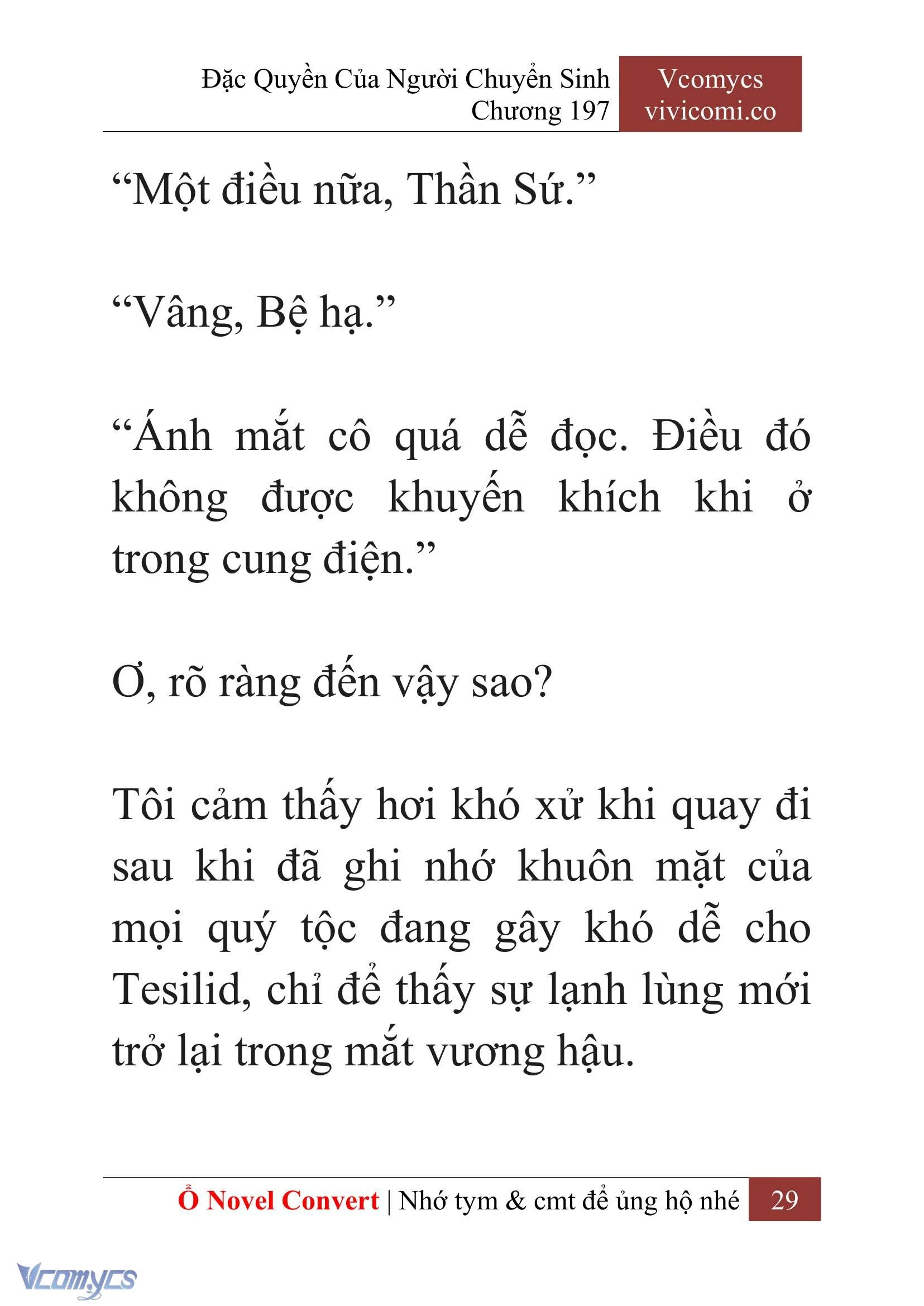 [Novel] Đặc Quyền Của Người Chuyển Sinh Chapter  197 - 32