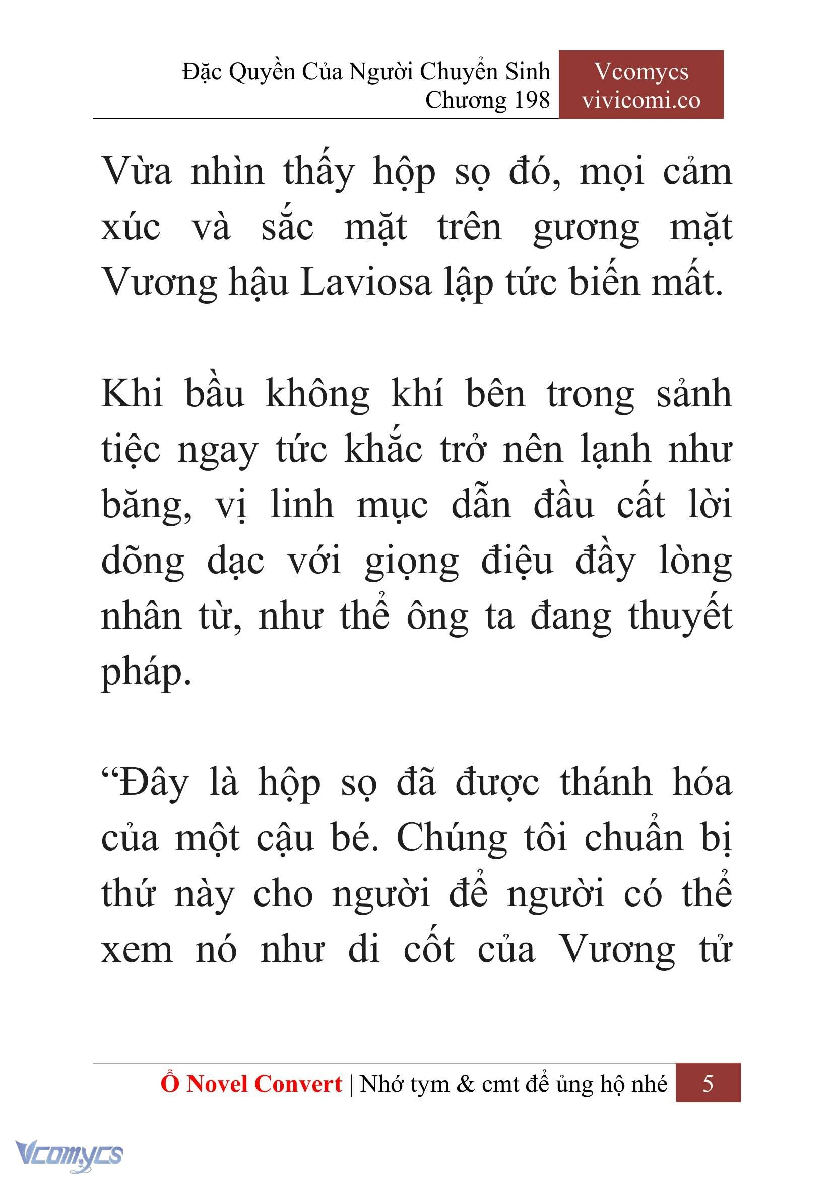 [Novel] Đặc Quyền Của Người Chuyển Sinh Chapter  198 - 8