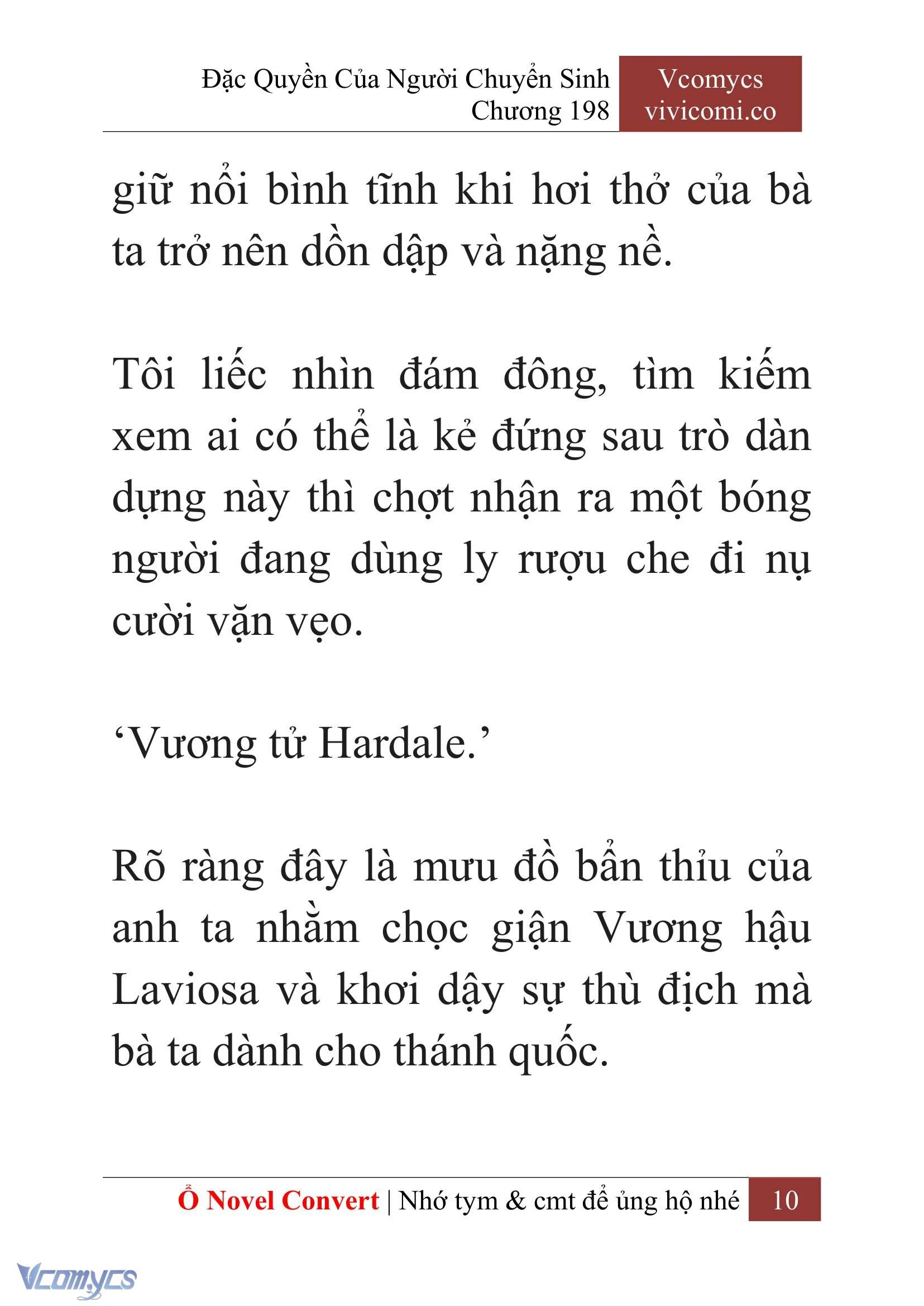 [Novel] Đặc Quyền Của Người Chuyển Sinh Chapter  198 - 13