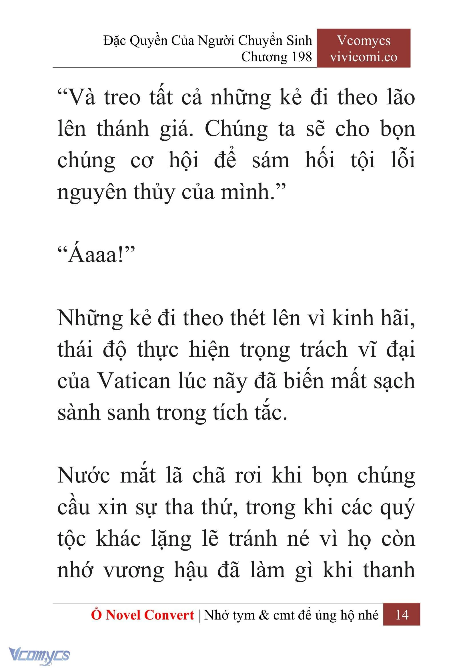 [Novel] Đặc Quyền Của Người Chuyển Sinh Chapter  198 - 17