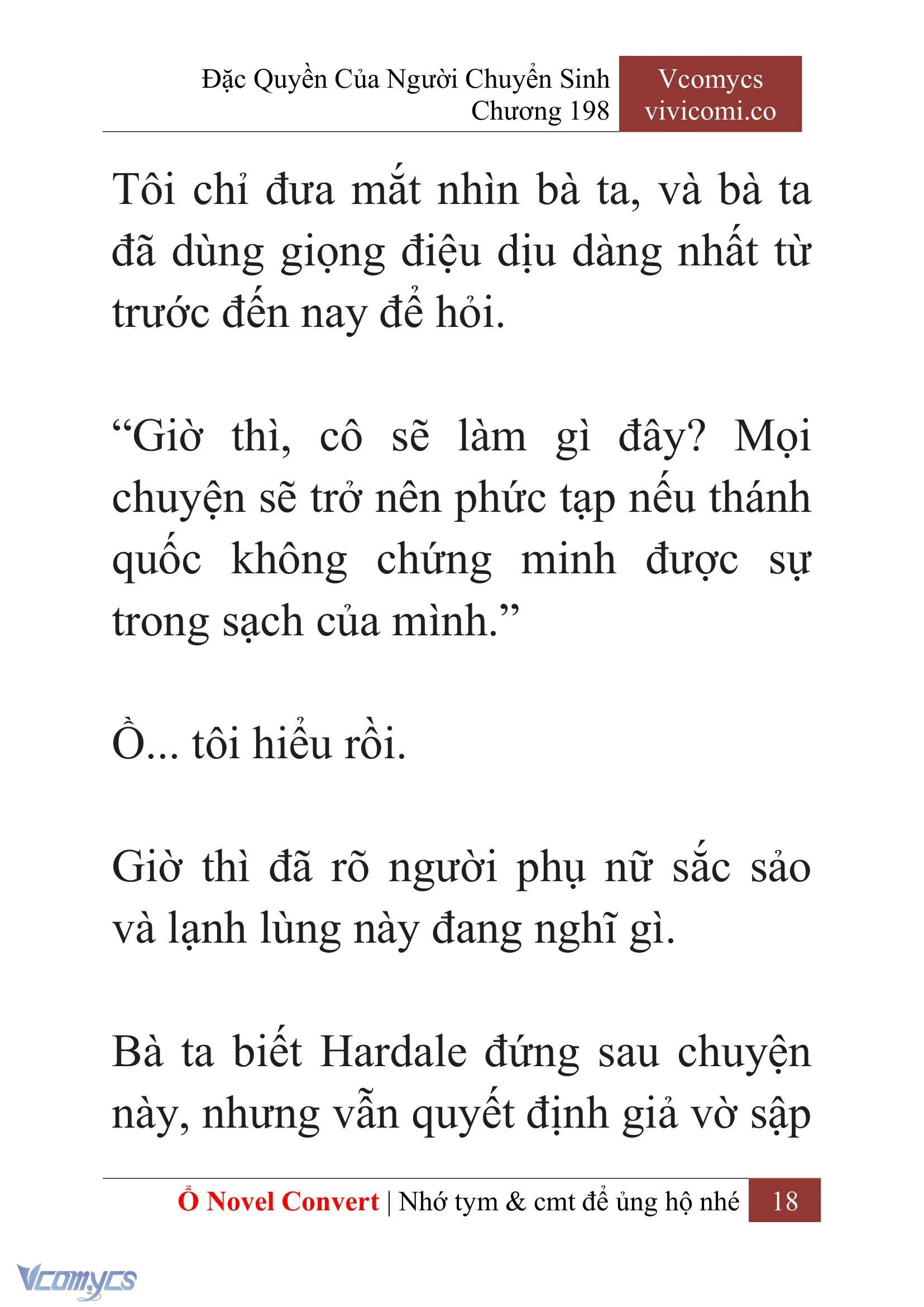 [Novel] Đặc Quyền Của Người Chuyển Sinh Chapter  198 - 21