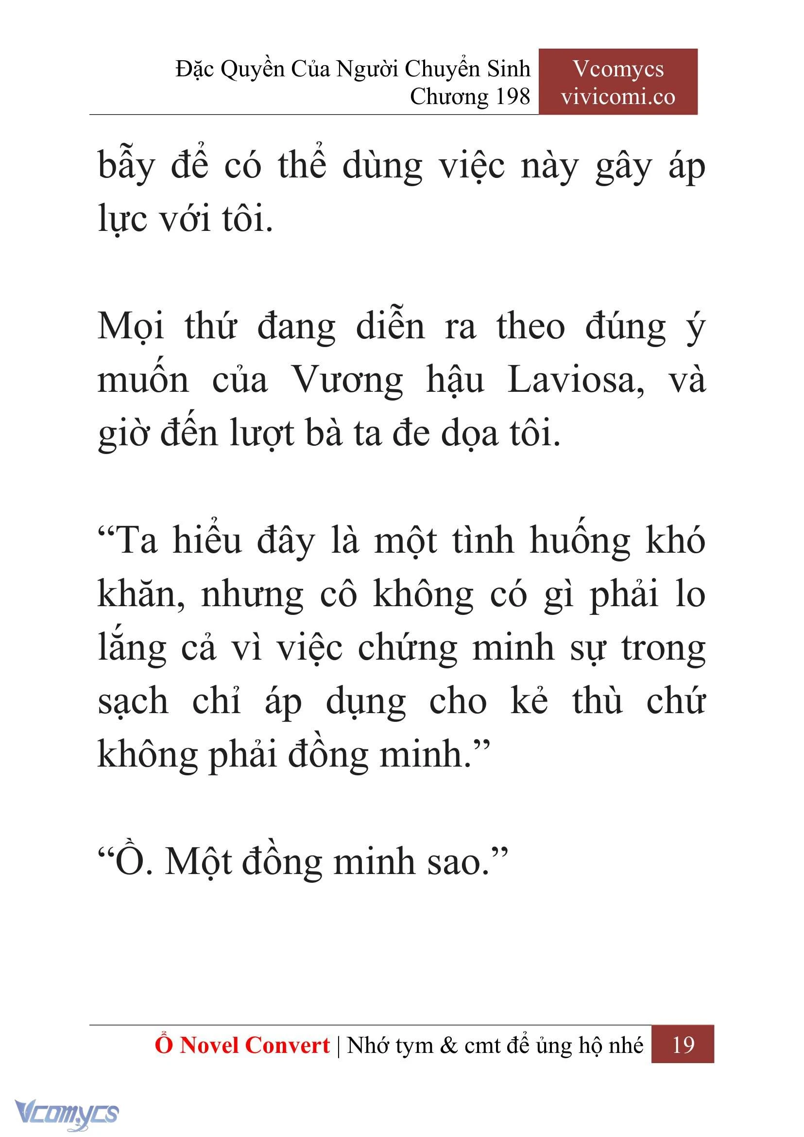 [Novel] Đặc Quyền Của Người Chuyển Sinh Chapter  198 - 22