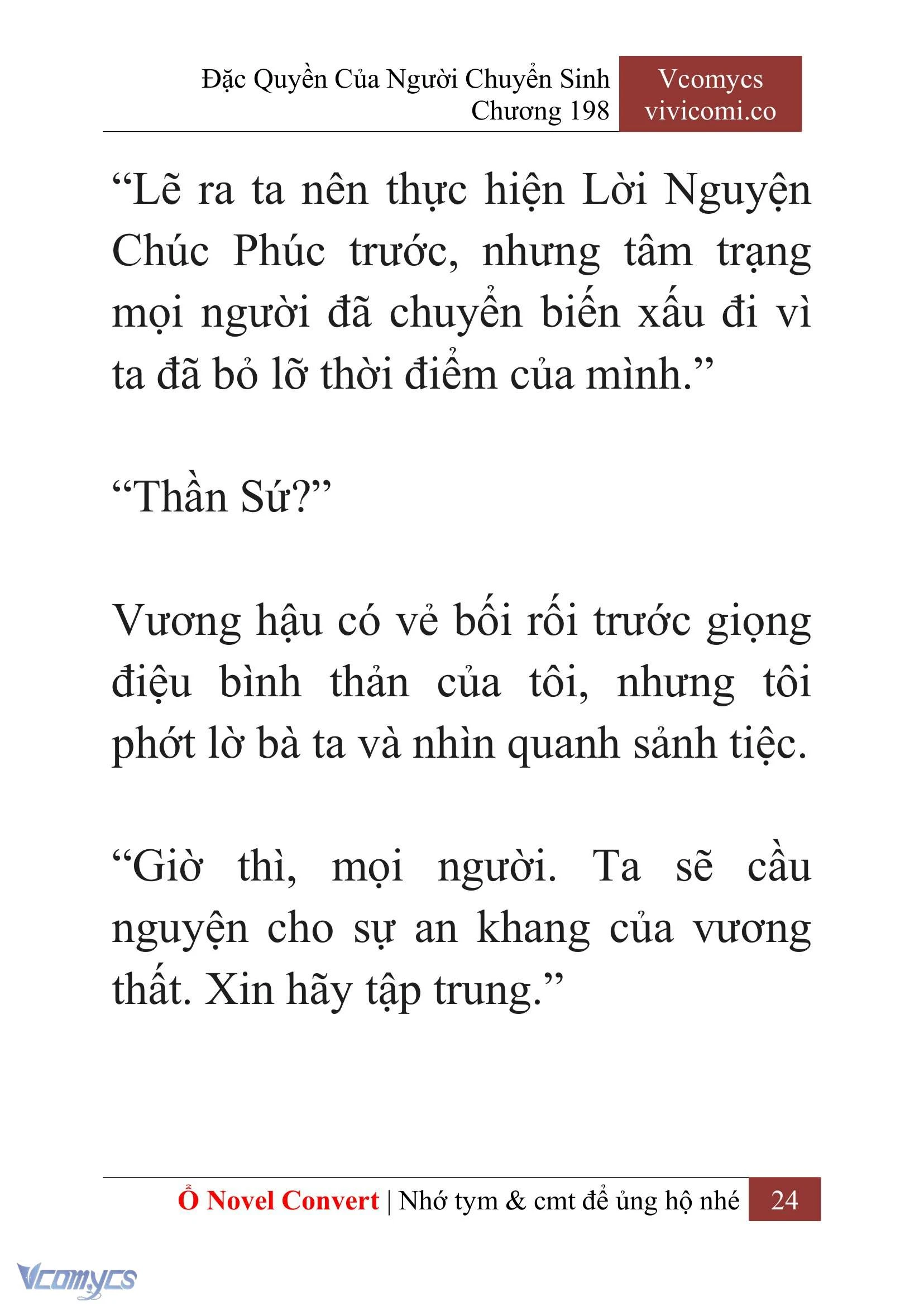 [Novel] Đặc Quyền Của Người Chuyển Sinh Chapter  198 - 27