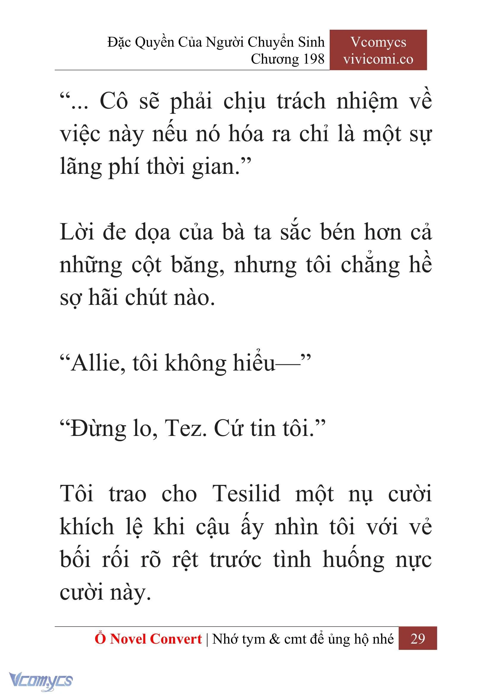 [Novel] Đặc Quyền Của Người Chuyển Sinh Chapter  198 - 32