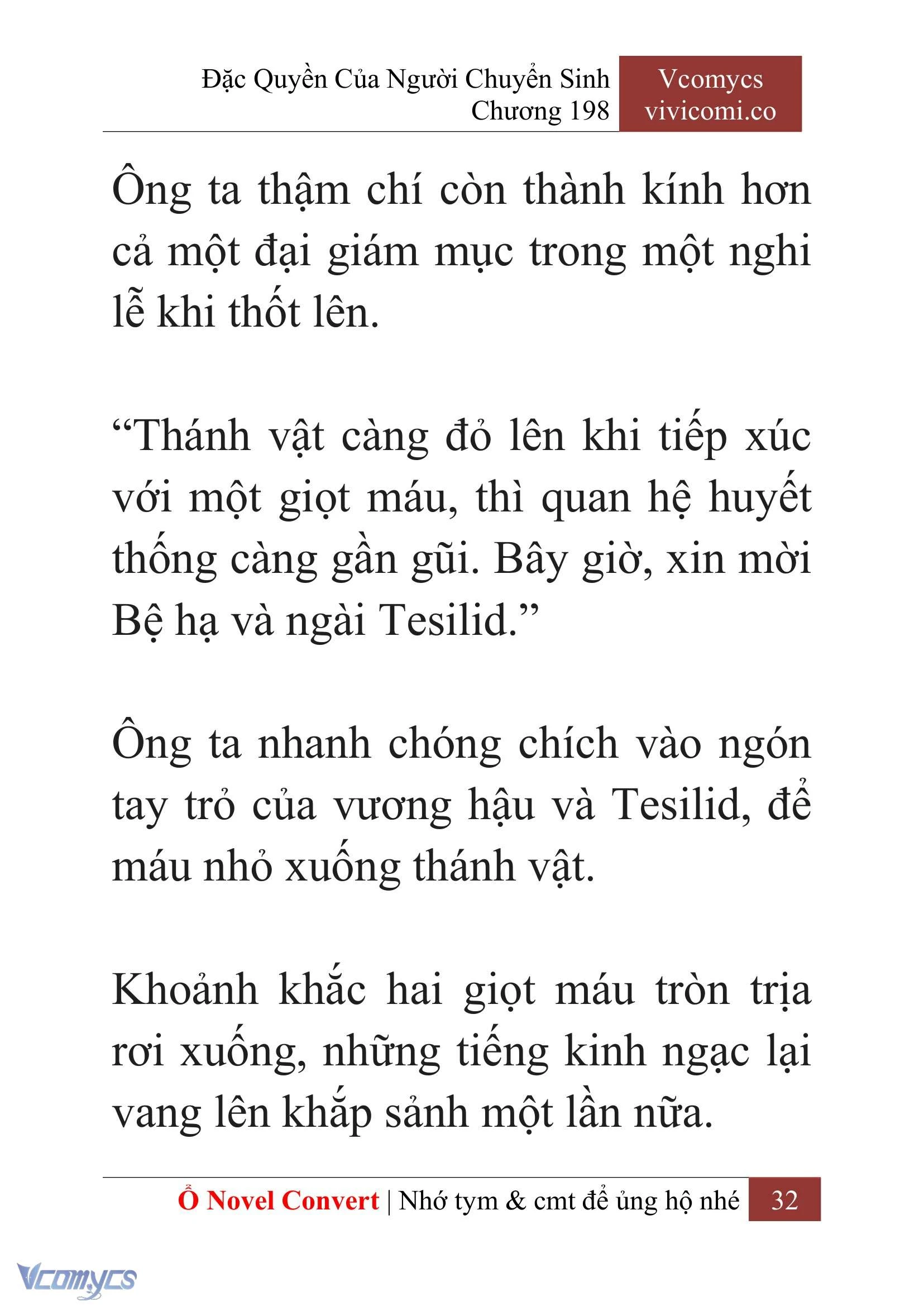 [Novel] Đặc Quyền Của Người Chuyển Sinh Chapter  198 - 35