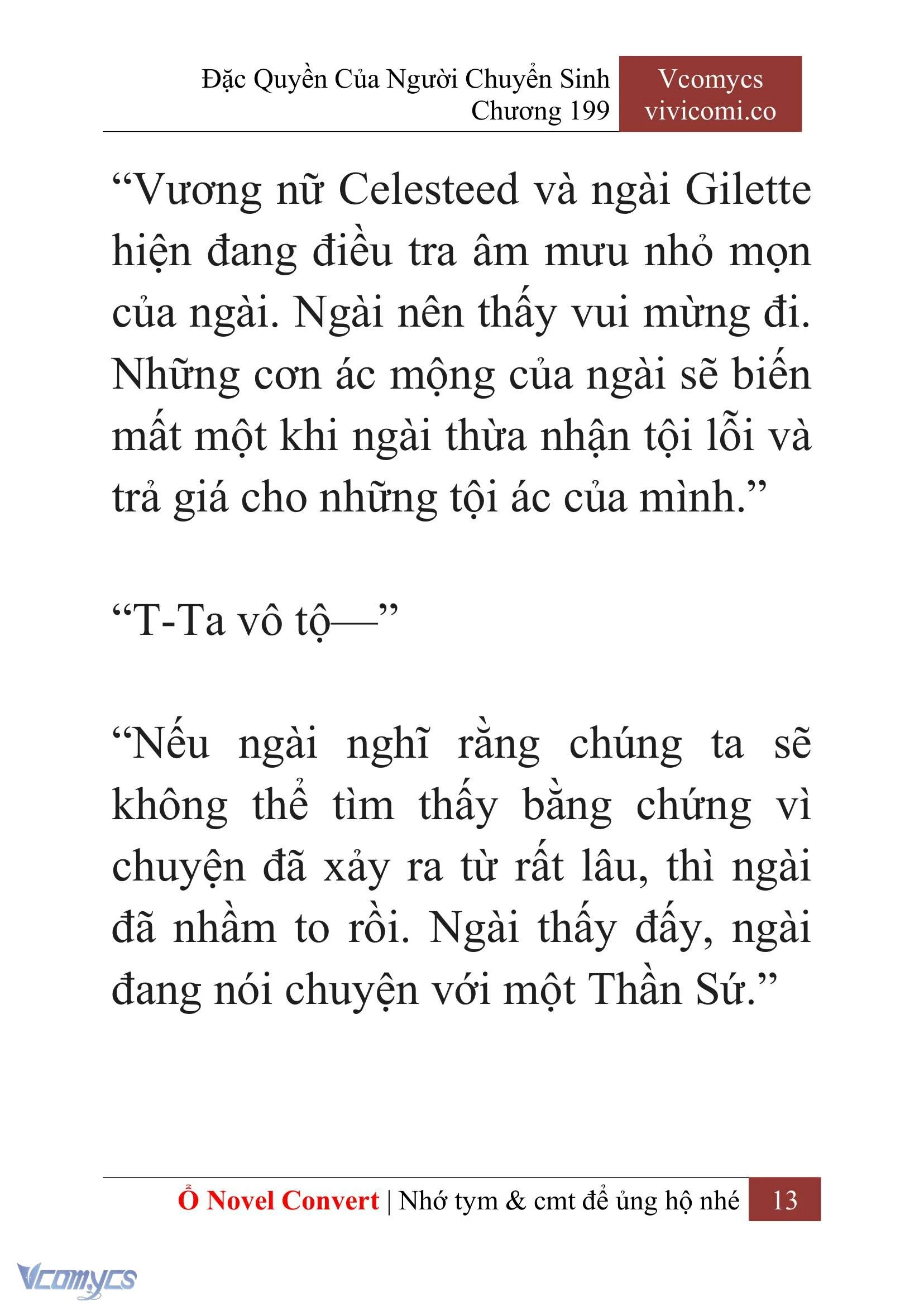 [Novel] Đặc Quyền Của Người Chuyển Sinh Chapter  199 - 16