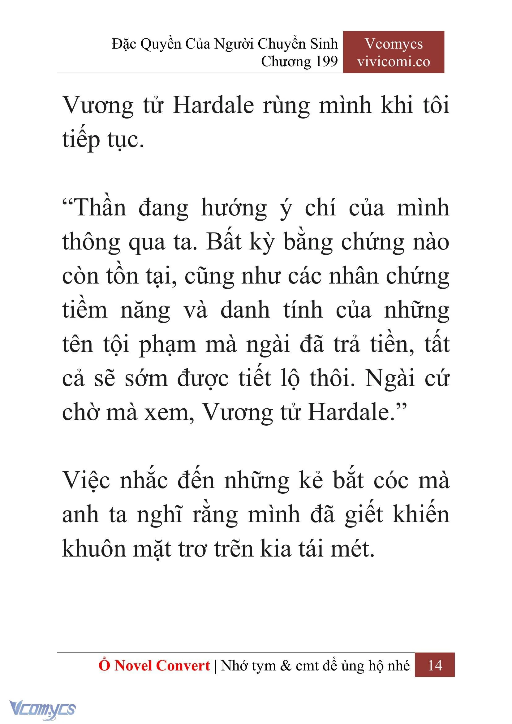 [Novel] Đặc Quyền Của Người Chuyển Sinh Chapter  199 - 17