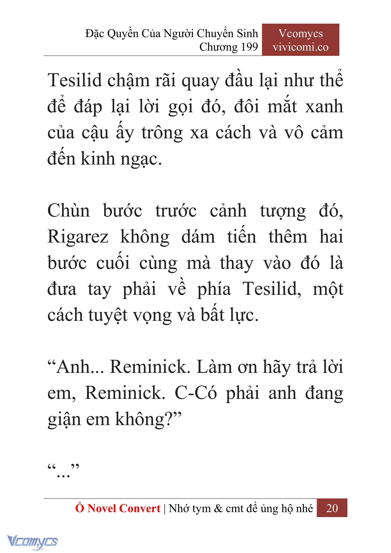 [Novel] Đặc Quyền Của Người Chuyển Sinh Chapter  199 - 23