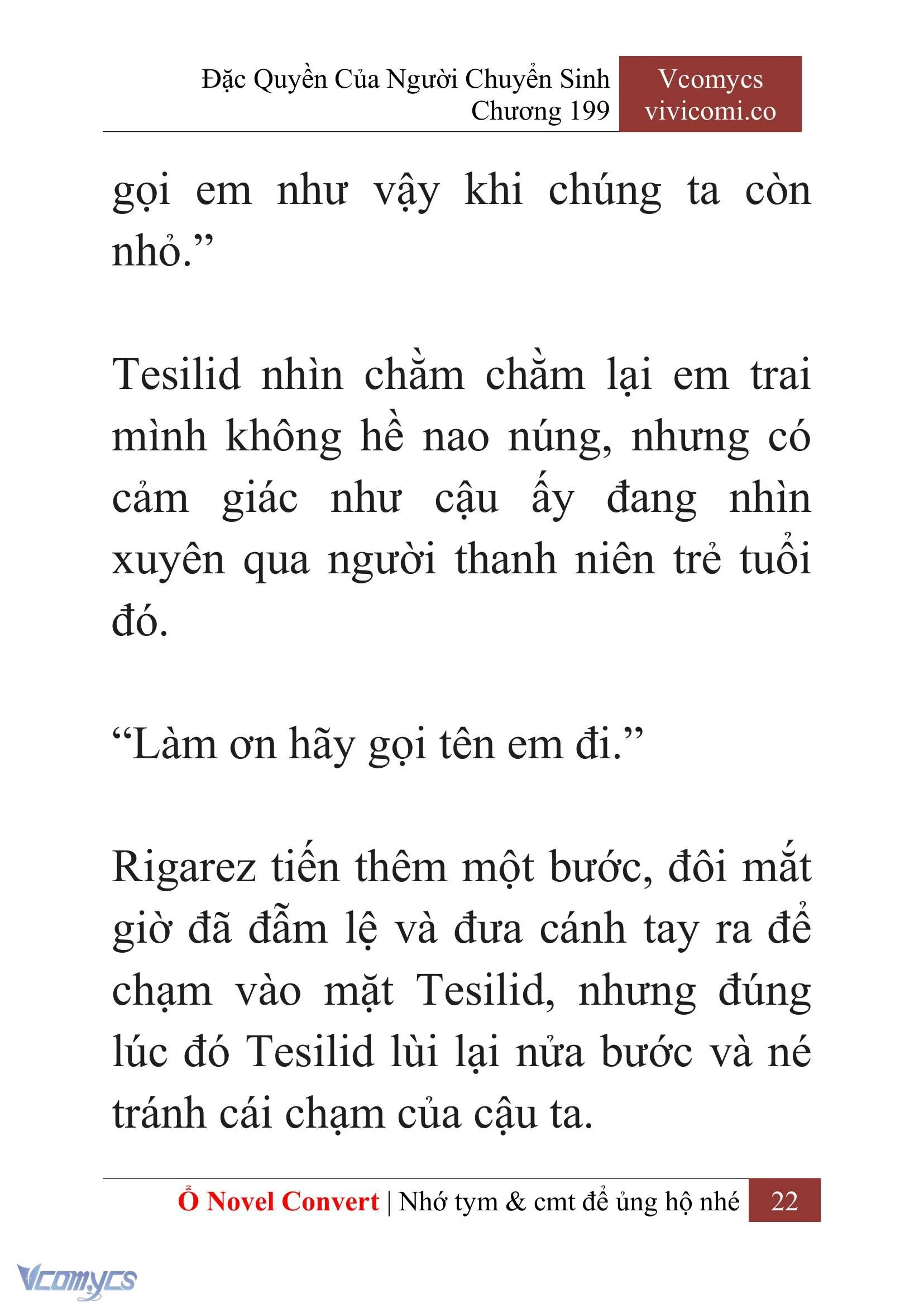 [Novel] Đặc Quyền Của Người Chuyển Sinh Chapter  199 - 25