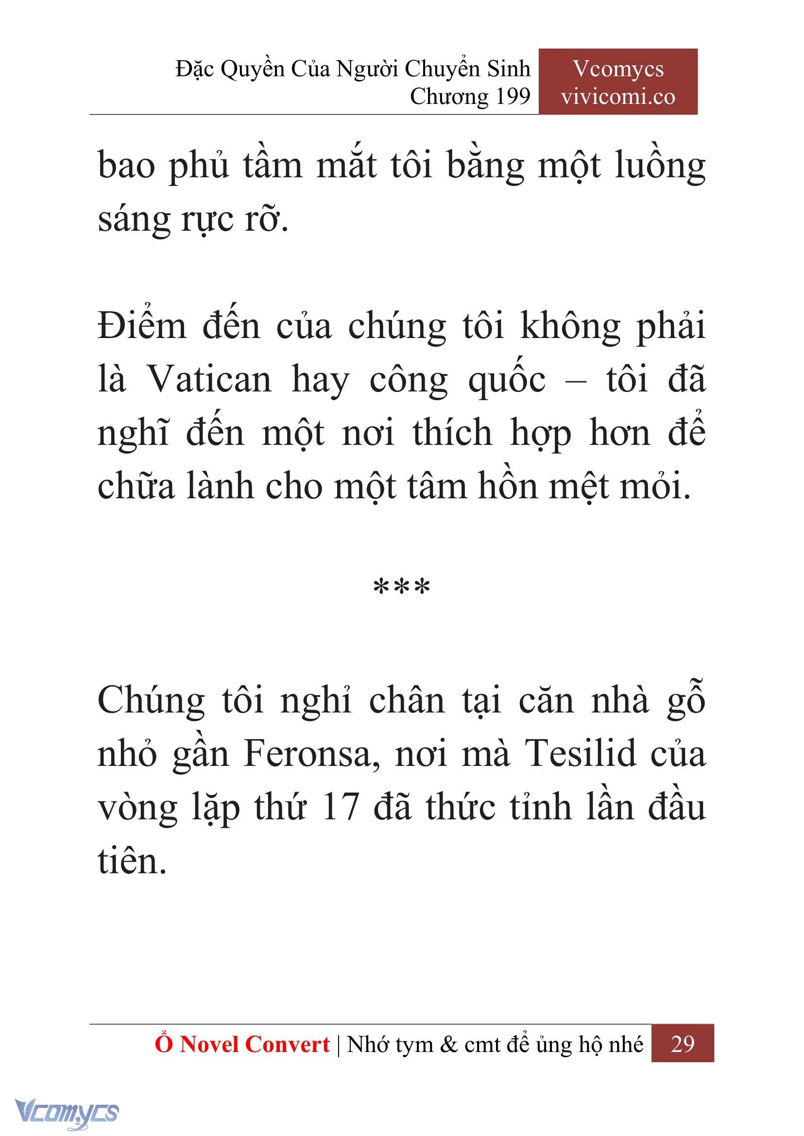 [Novel] Đặc Quyền Của Người Chuyển Sinh Chapter  199 - 32