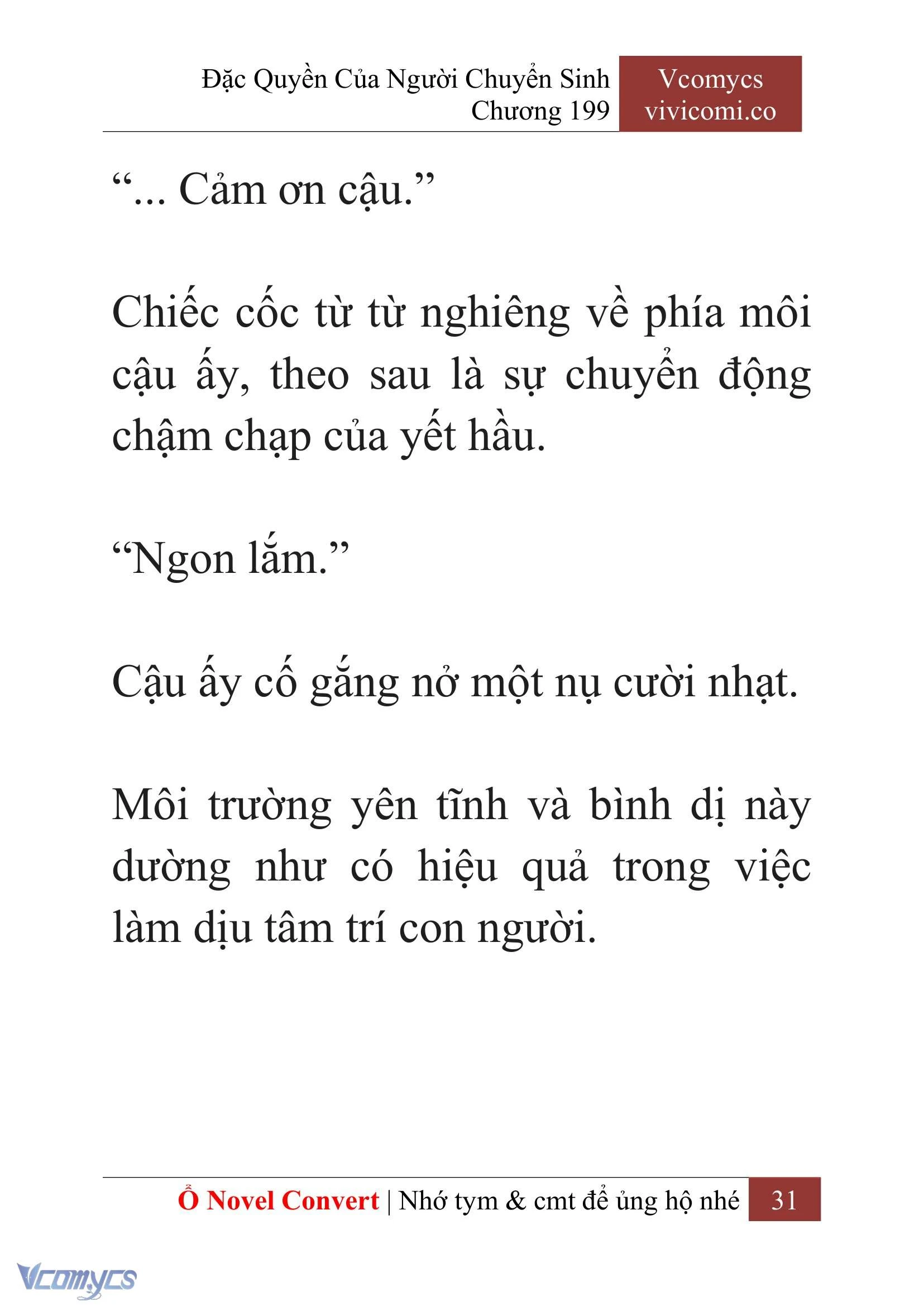 [Novel] Đặc Quyền Của Người Chuyển Sinh Chapter  199 - 34