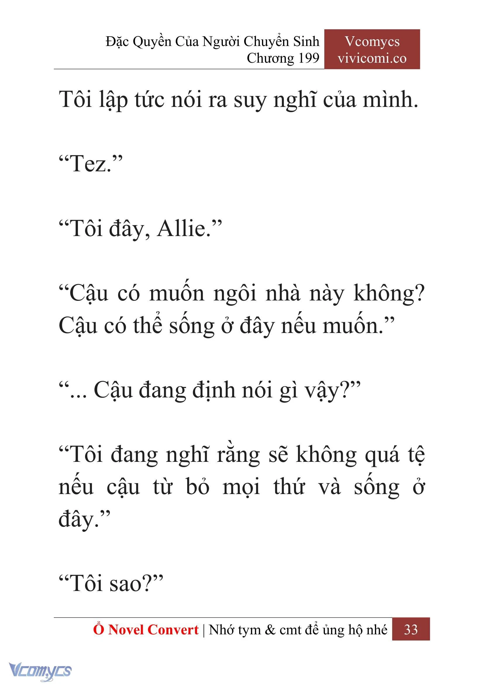 [Novel] Đặc Quyền Của Người Chuyển Sinh Chapter  199 - 36