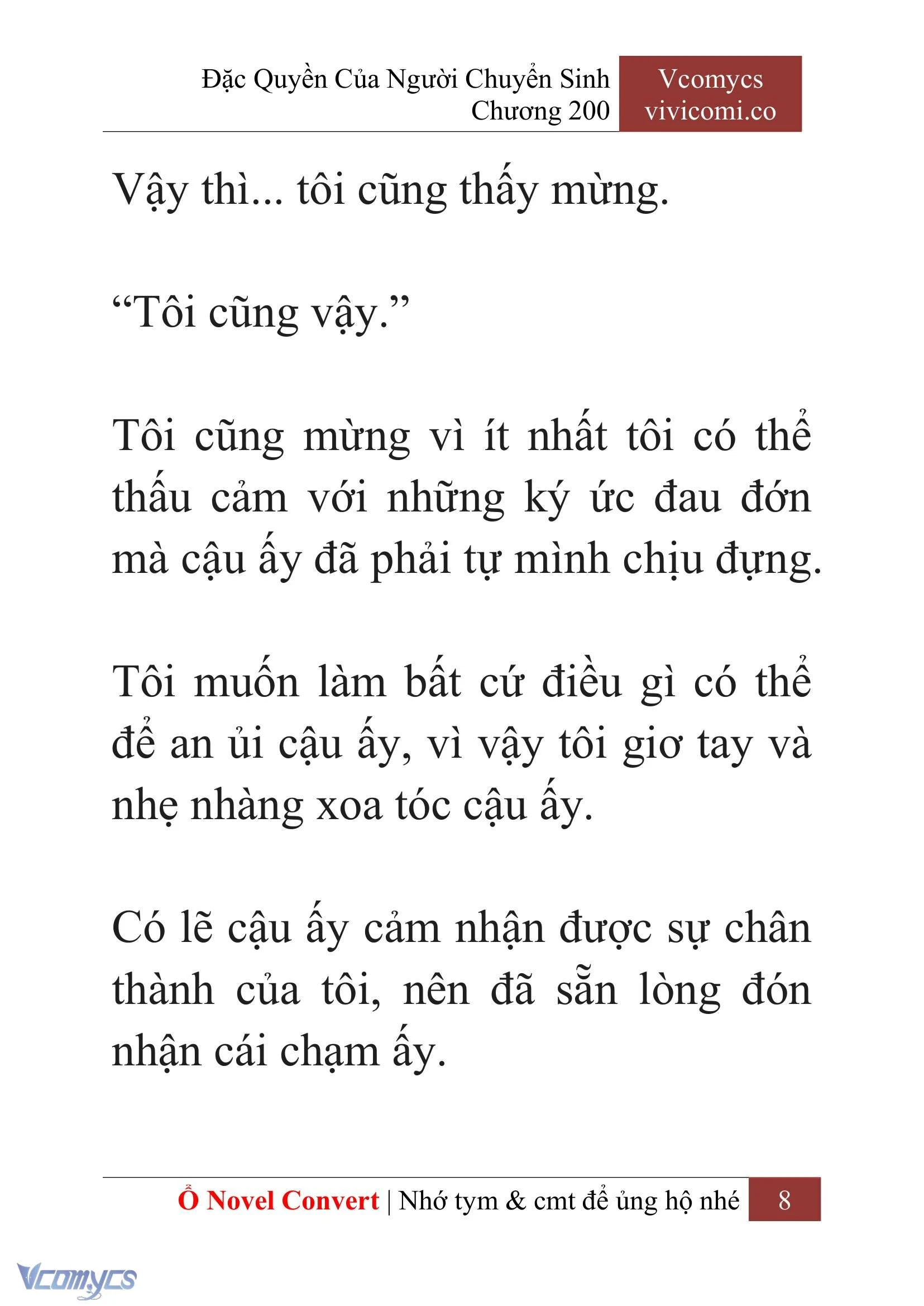 [Novel] Đặc Quyền Của Người Chuyển Sinh Chapter  200 - 11