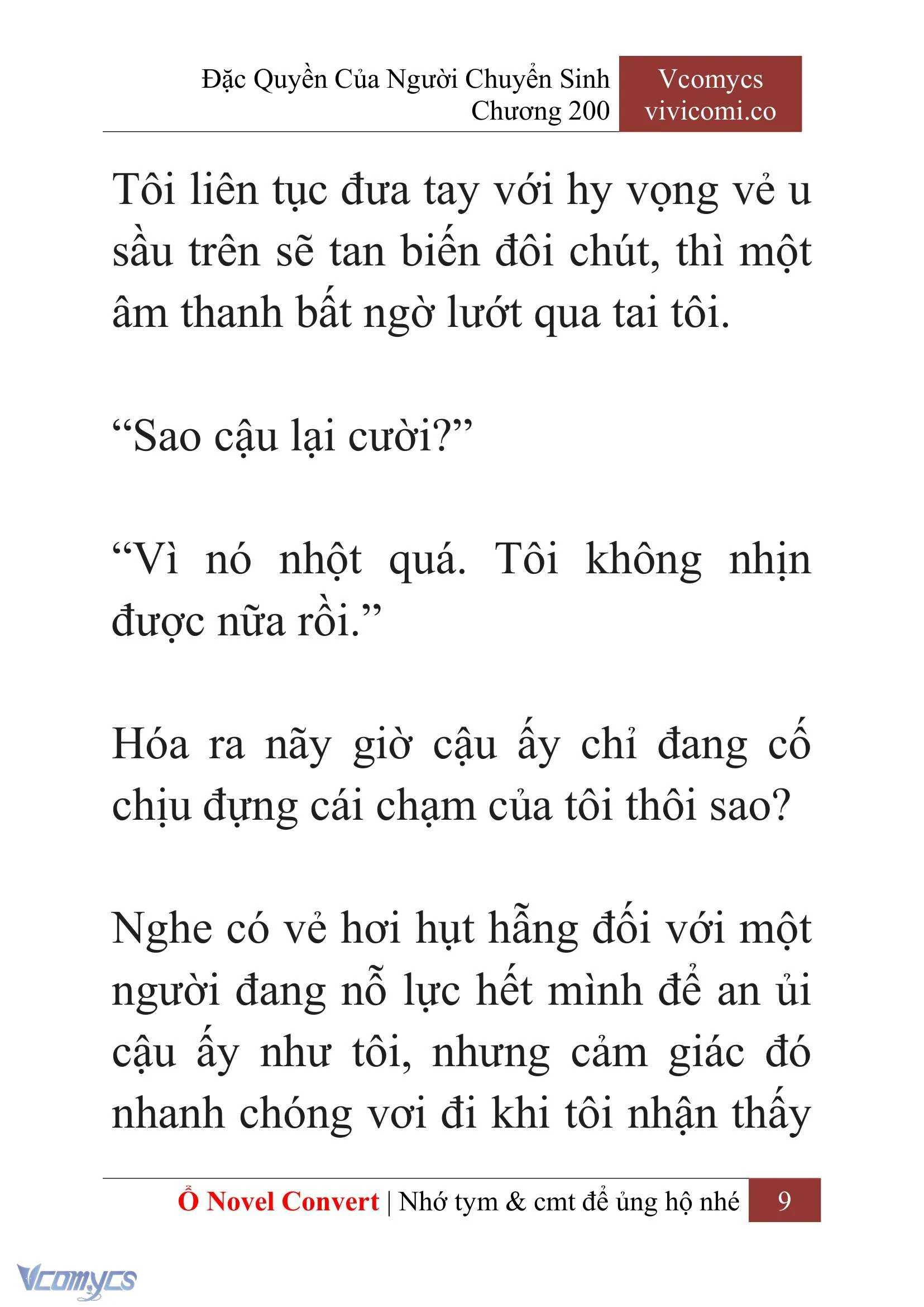 [Novel] Đặc Quyền Của Người Chuyển Sinh Chapter  200 - 12
