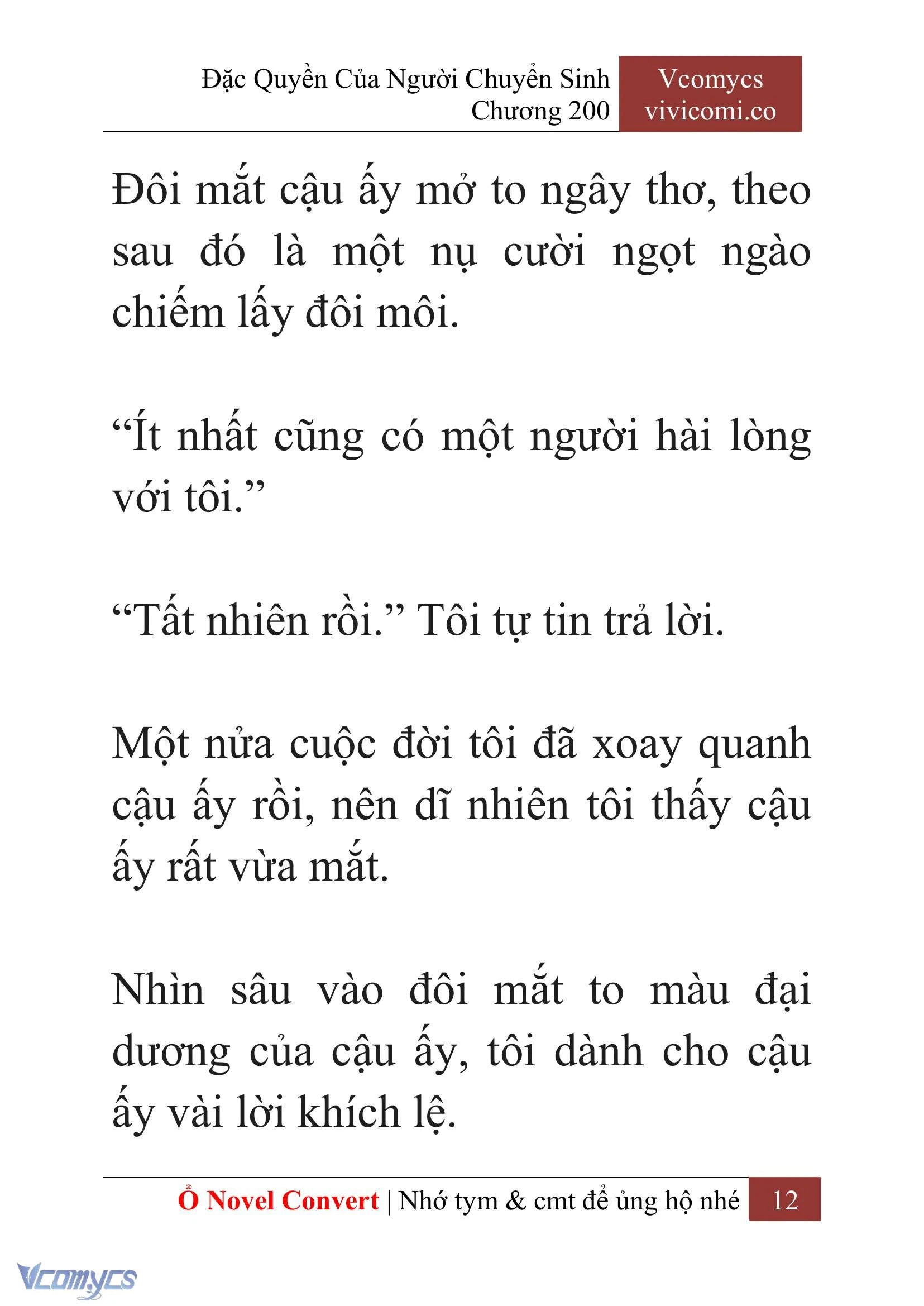 [Novel] Đặc Quyền Của Người Chuyển Sinh Chapter  200 - 15