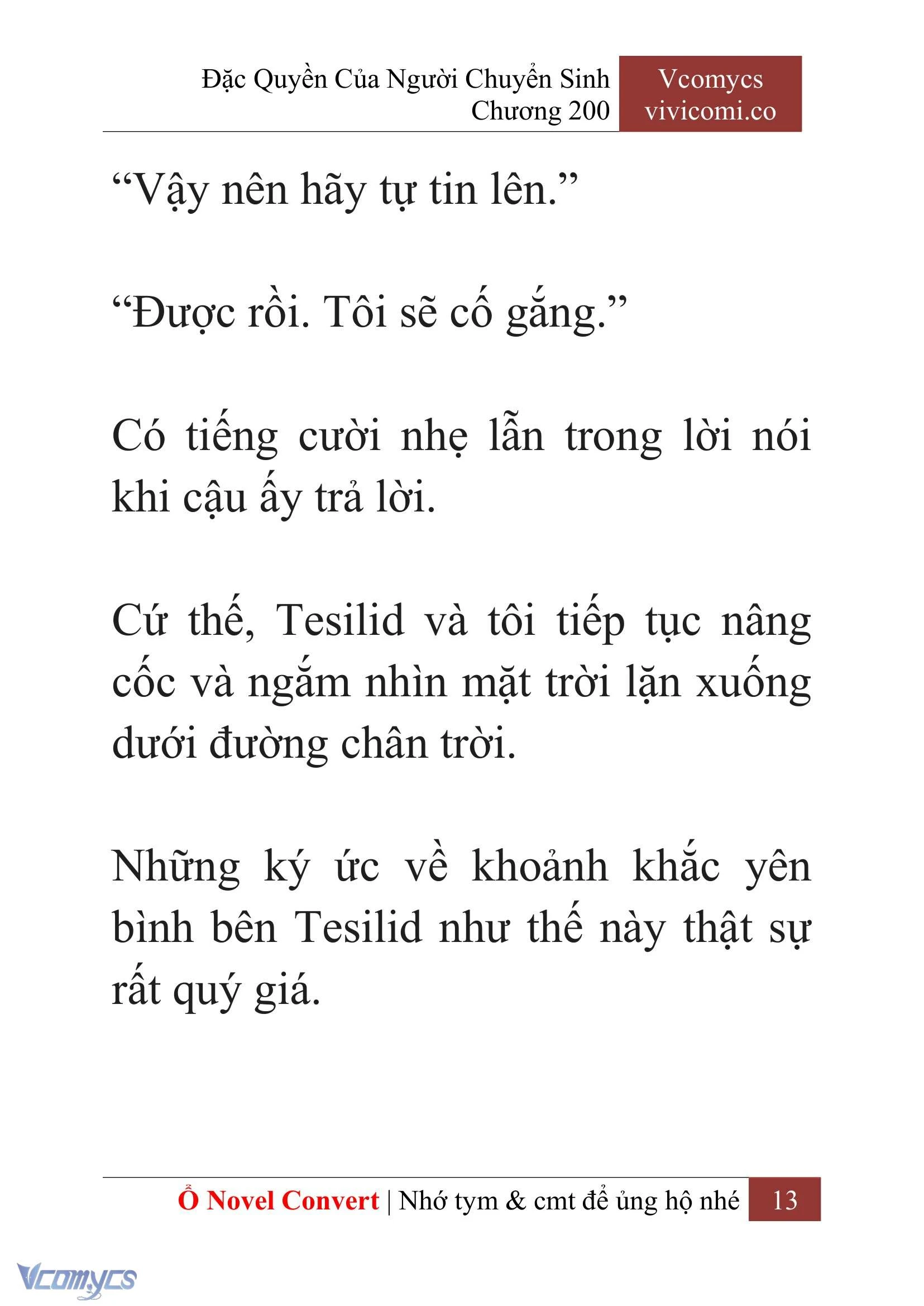 [Novel] Đặc Quyền Của Người Chuyển Sinh Chapter  200 - 16