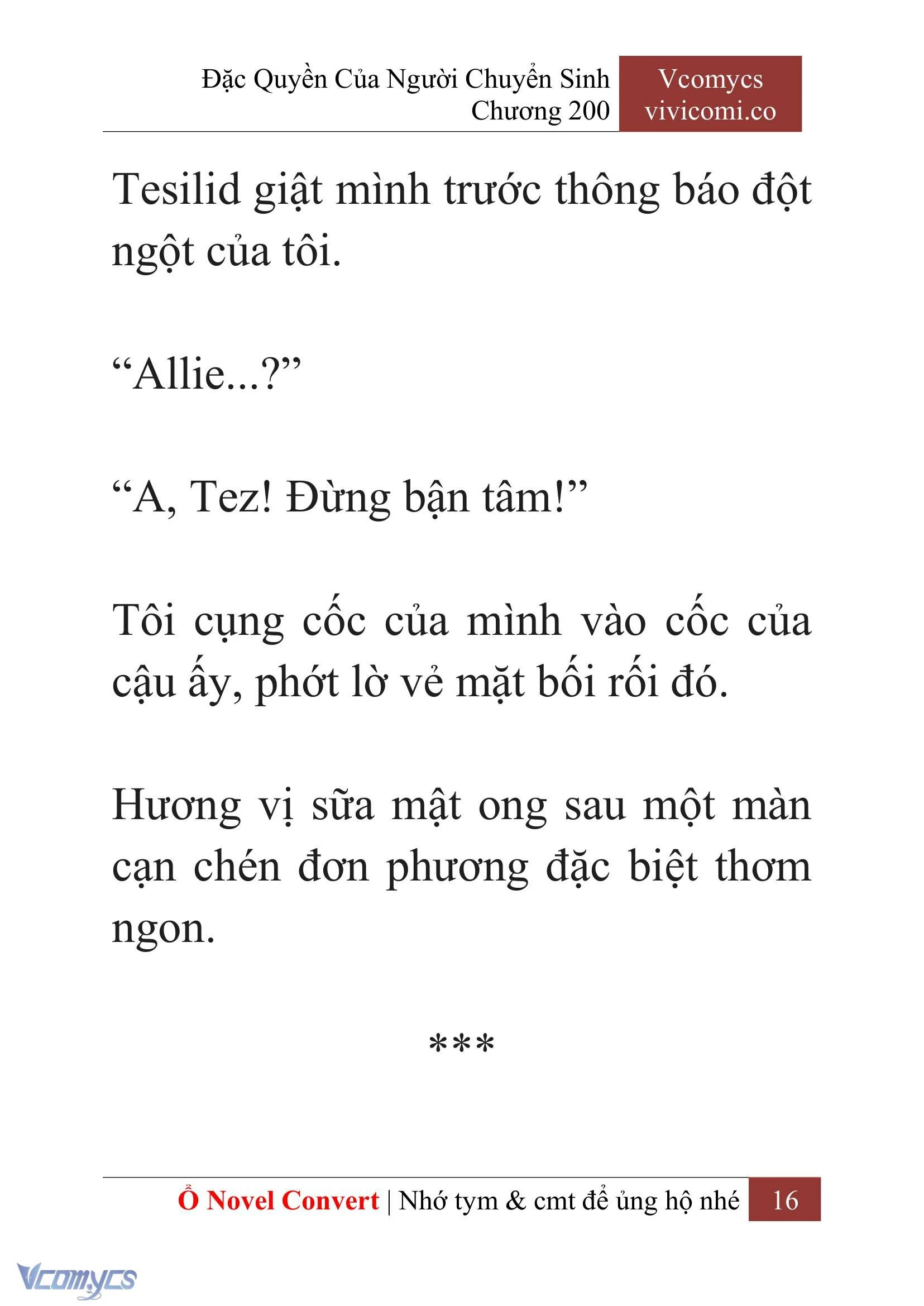 [Novel] Đặc Quyền Của Người Chuyển Sinh Chapter  200 - 19