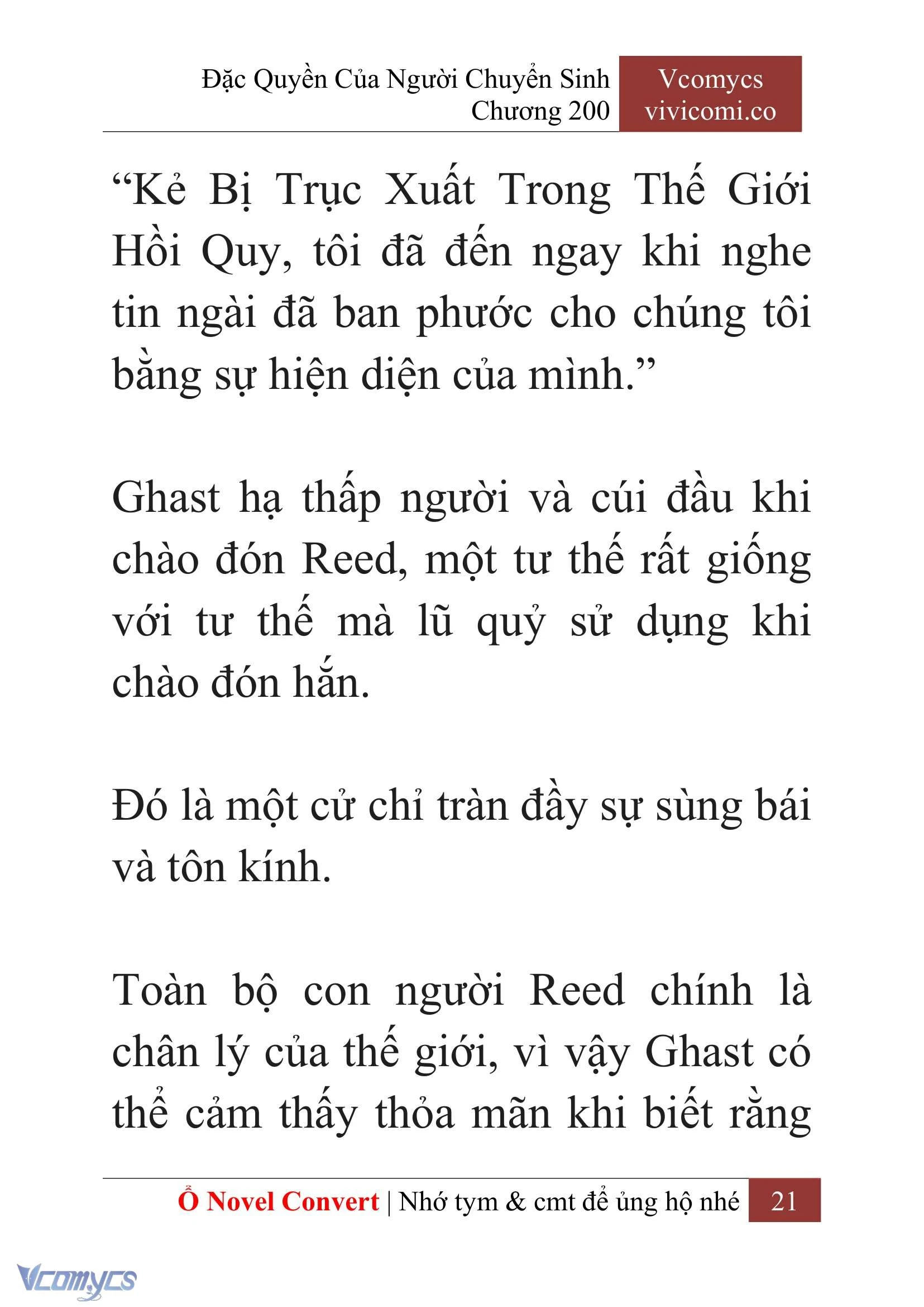 [Novel] Đặc Quyền Của Người Chuyển Sinh Chapter  200 - 24