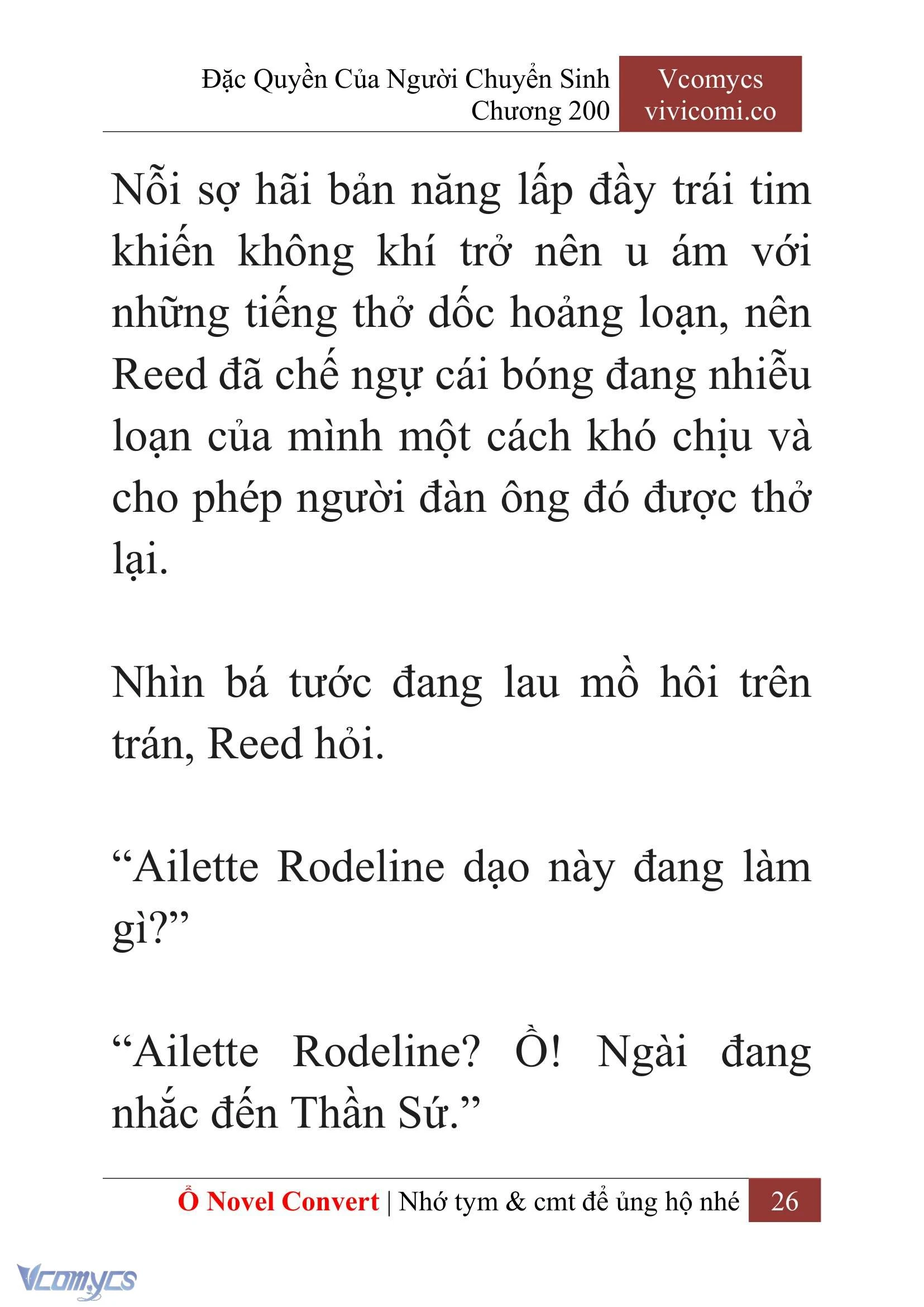 [Novel] Đặc Quyền Của Người Chuyển Sinh Chapter  200 - 29