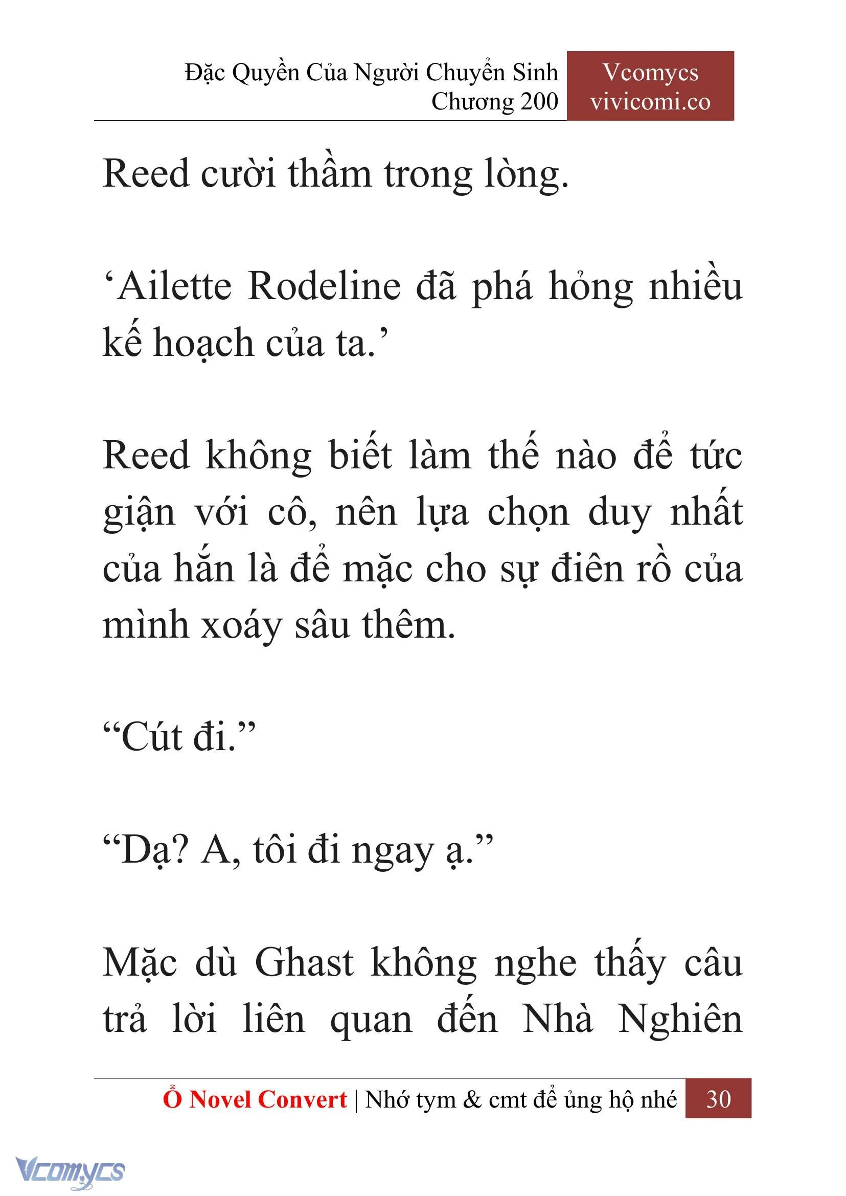 [Novel] Đặc Quyền Của Người Chuyển Sinh Chapter  200 - 33