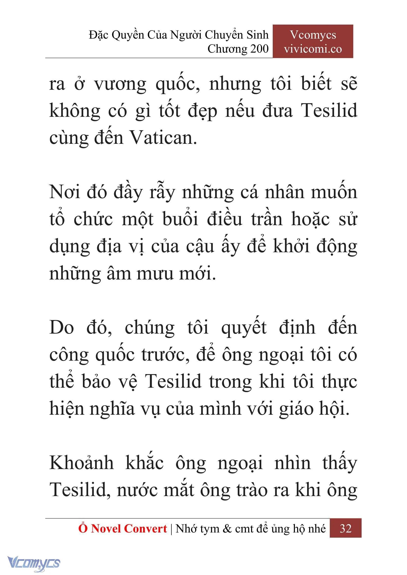 [Novel] Đặc Quyền Của Người Chuyển Sinh Chapter  200 - 35