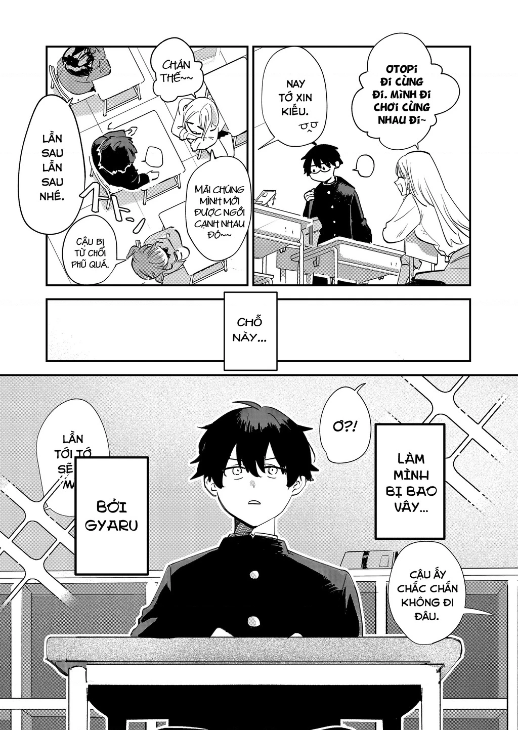 Bị mấy cô gyaru vây quanh rồi! Chapter 1 - 4