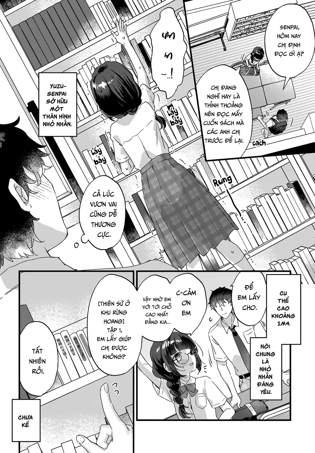 Từ ngày tôi để đàn chị trong câu lạc bộ văn học nhỏ nhắn, đáng iu, tri thức ngồi lên đùi. Ngày nào chị ấy cũng tìm đến tôi. Chapter 1 - 5