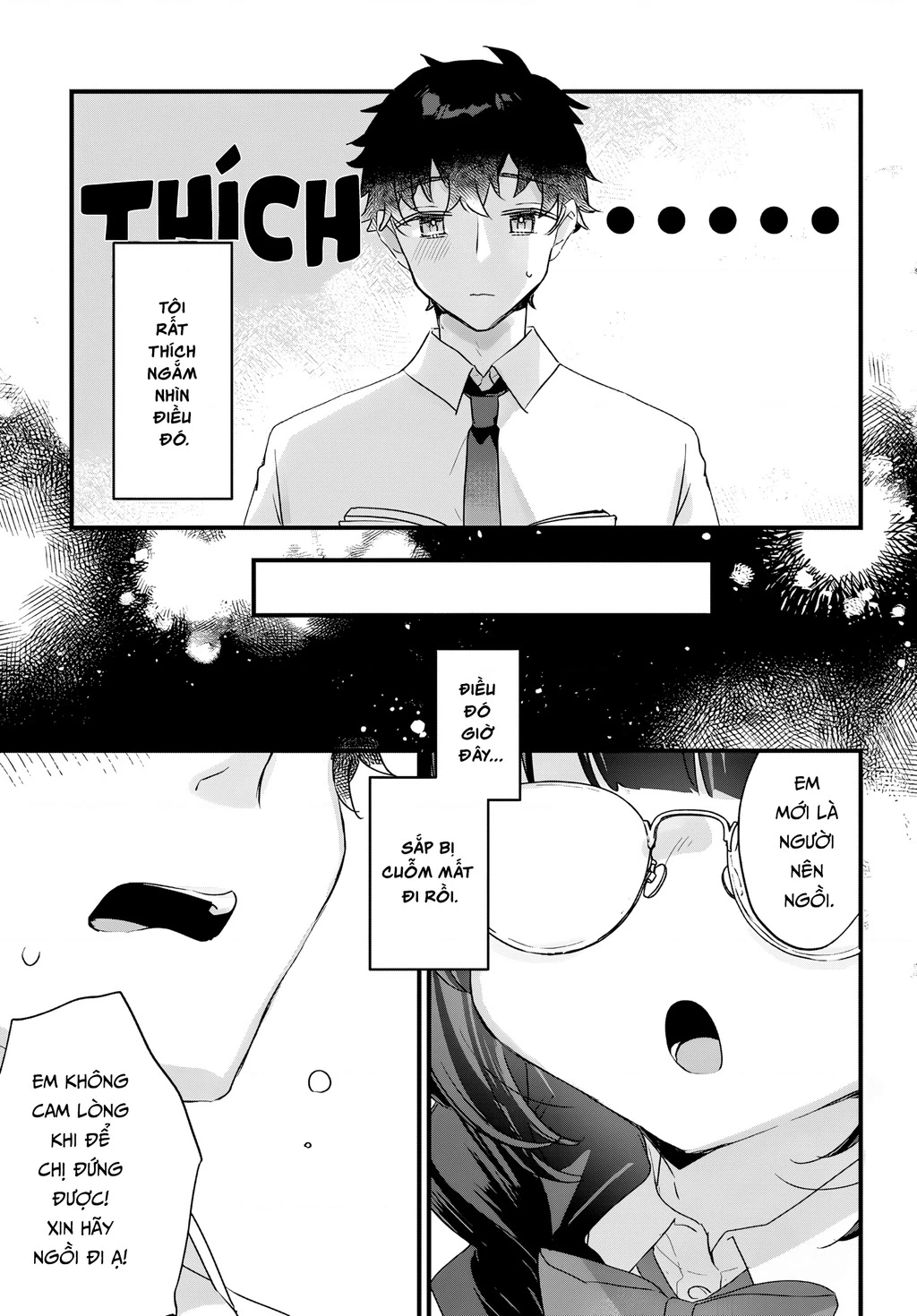 Từ ngày tôi để đàn chị trong câu lạc bộ văn học nhỏ nhắn, đáng iu, tri thức ngồi lên đùi. Ngày nào chị ấy cũng tìm đến tôi. Chapter 1 - 8