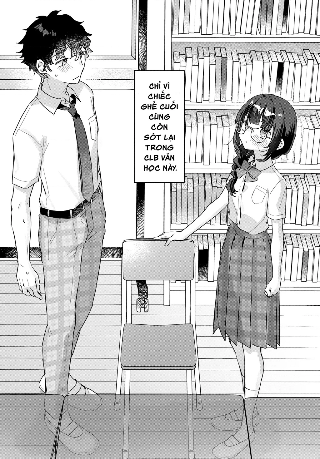 Từ ngày tôi để đàn chị trong câu lạc bộ văn học nhỏ nhắn, đáng iu, tri thức ngồi lên đùi. Ngày nào chị ấy cũng tìm đến tôi. Chapter 1 - 9