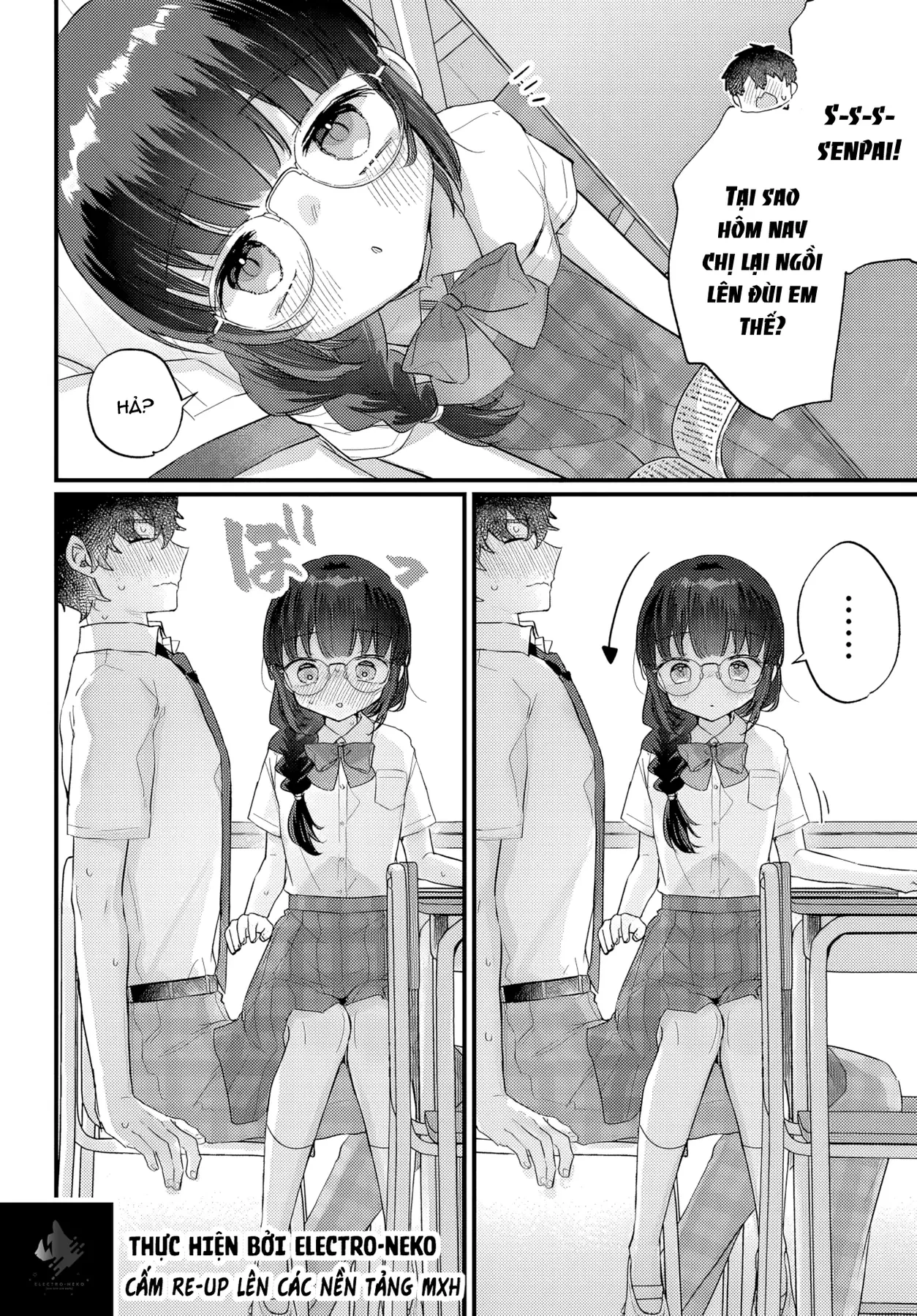 Từ ngày tôi để đàn chị trong câu lạc bộ văn học nhỏ nhắn, đáng iu, tri thức ngồi lên đùi. Ngày nào chị ấy cũng tìm đến tôi. Chapter  2.1 - 16