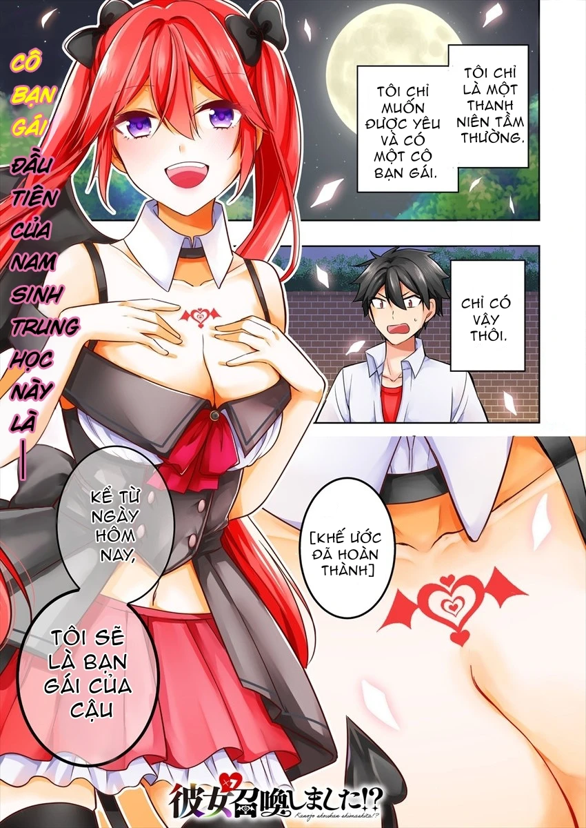 Kanojo Shoukan Shimashita!? Chapter 1.1 - 3