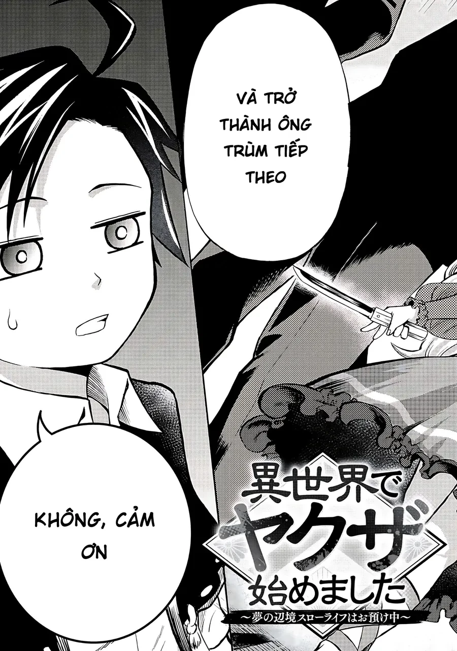 Isekai De Yakuza Hajimemashita: Yume No Henkyou Slow Life Wa Oazuke-Chuu Chapter 1 - 3