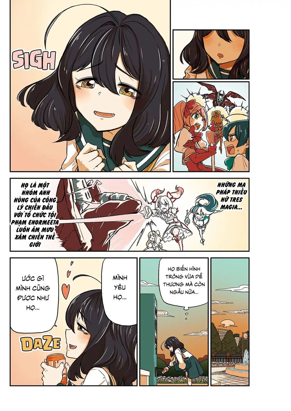 Đến Đây Nào, Ma Pháp Thiếu Nữ Chapter 1 - 2