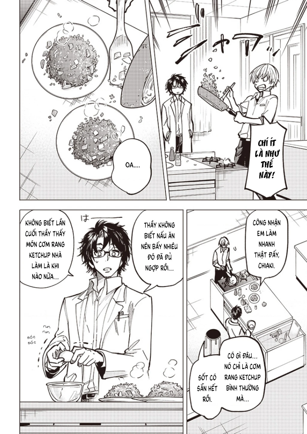 Tên Đầu Gấu Và Bữa Ăn Khoa Học Chapter 1 - 38