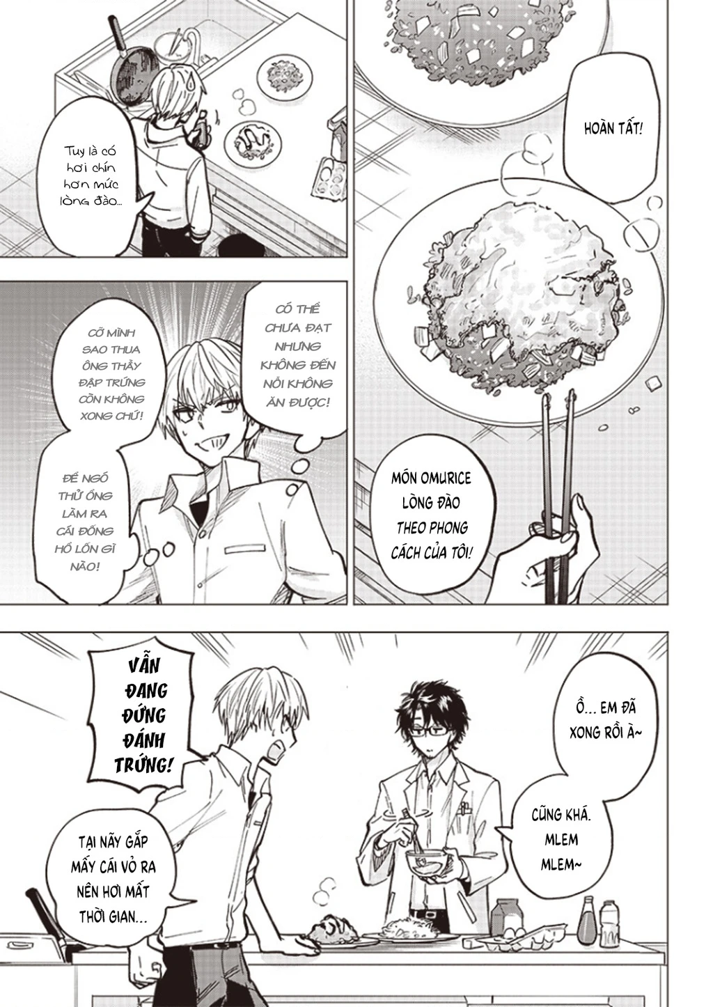 Tên Đầu Gấu Và Bữa Ăn Khoa Học Chapter 1 - 41