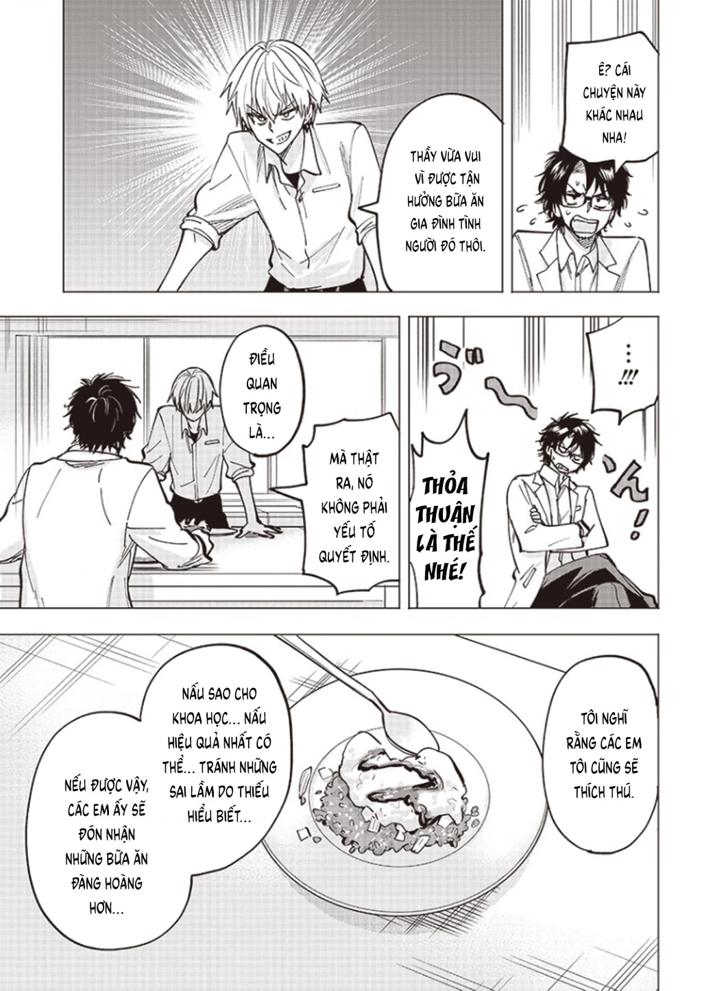 Tên Đầu Gấu Và Bữa Ăn Khoa Học Chapter 1 - 55