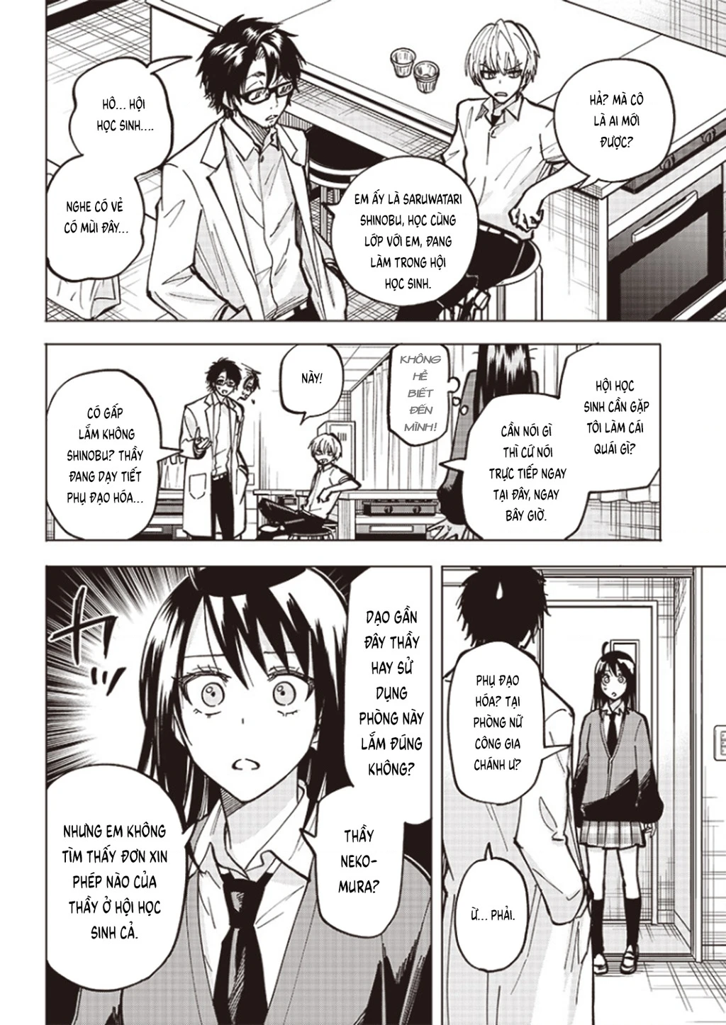 Tên Đầu Gấu Và Bữa Ăn Khoa Học Chapter 3 - 8