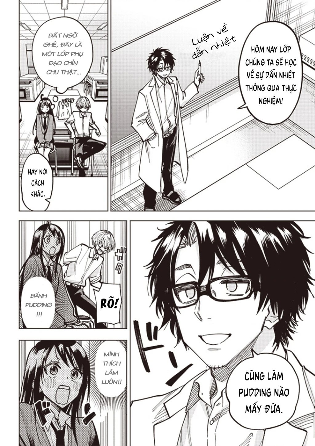 Tên Đầu Gấu Và Bữa Ăn Khoa Học Chapter 3 - 12