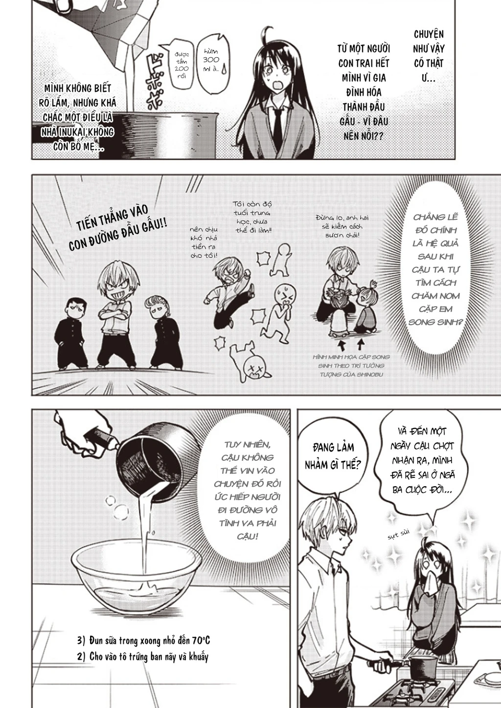 Tên Đầu Gấu Và Bữa Ăn Khoa Học Chapter 3 - 16