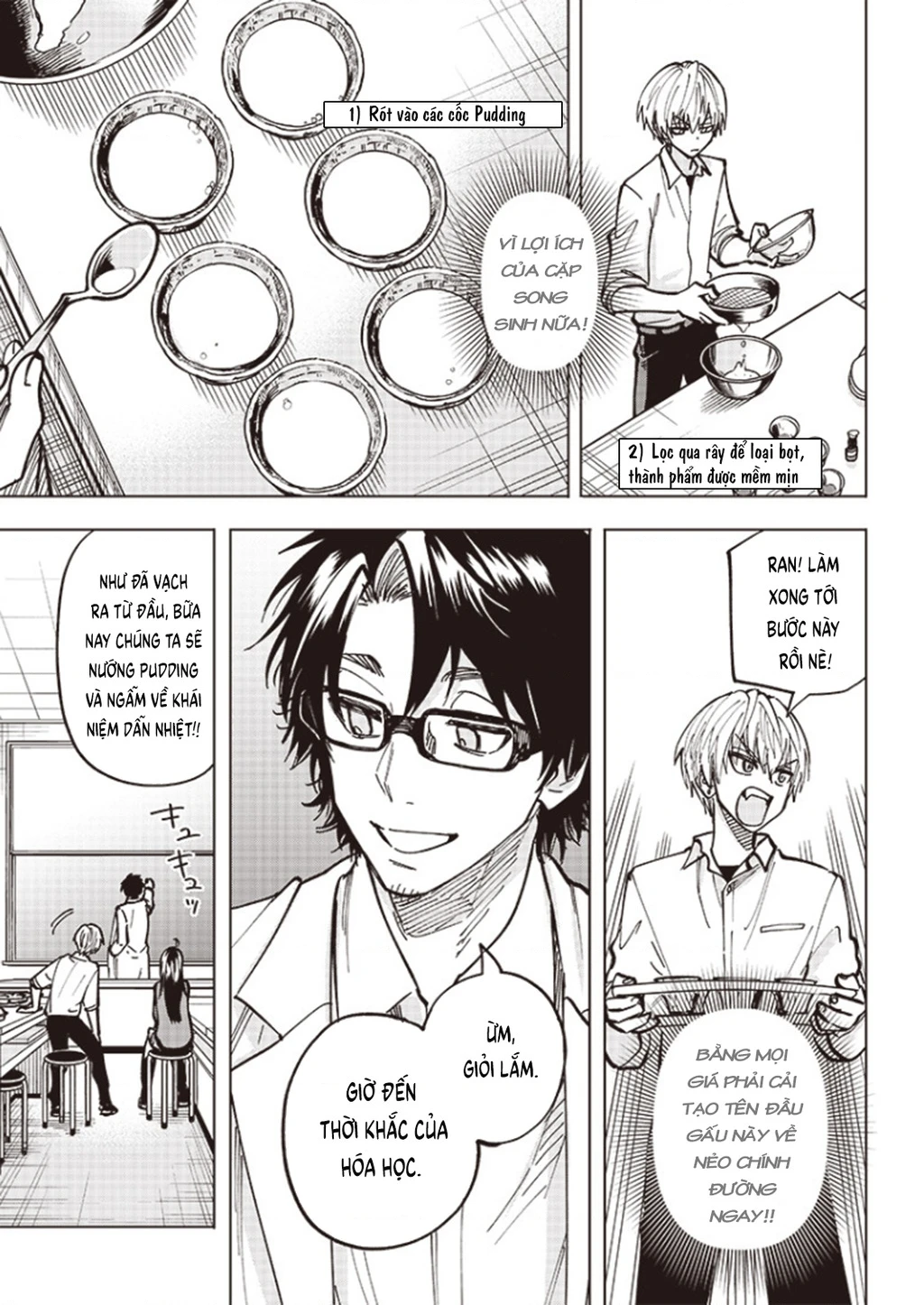 Tên Đầu Gấu Và Bữa Ăn Khoa Học Chapter 3 - 17